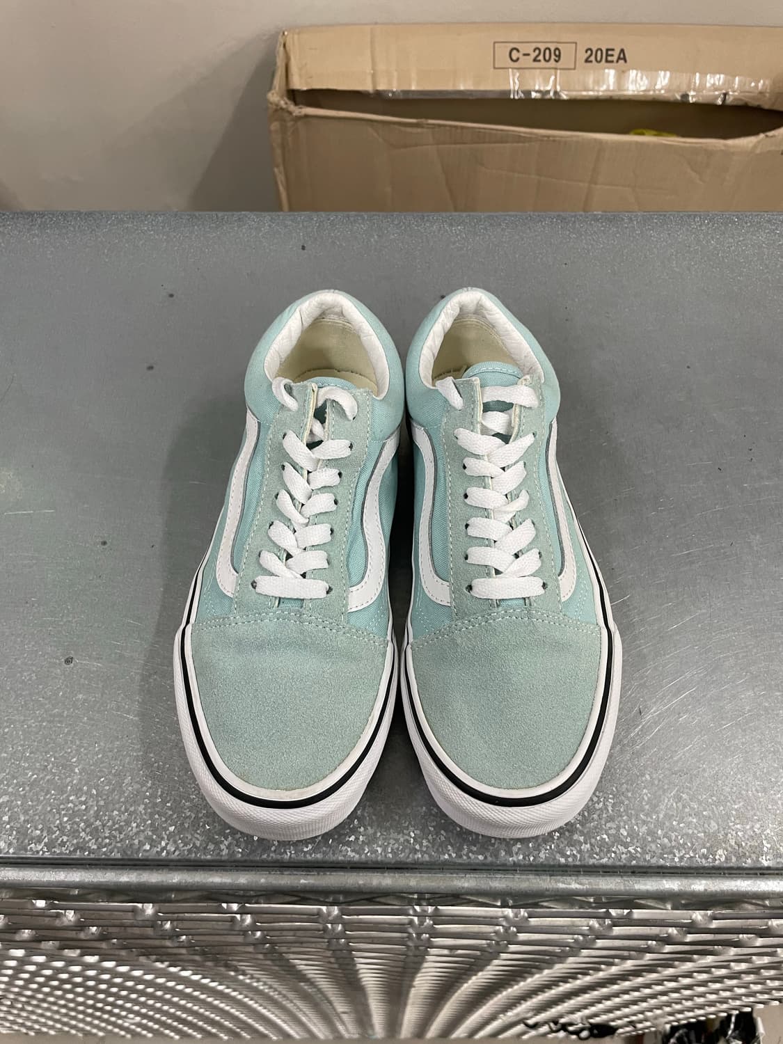 반스 올드스쿨 컬러 띠어리 민트 240 상품이미지5