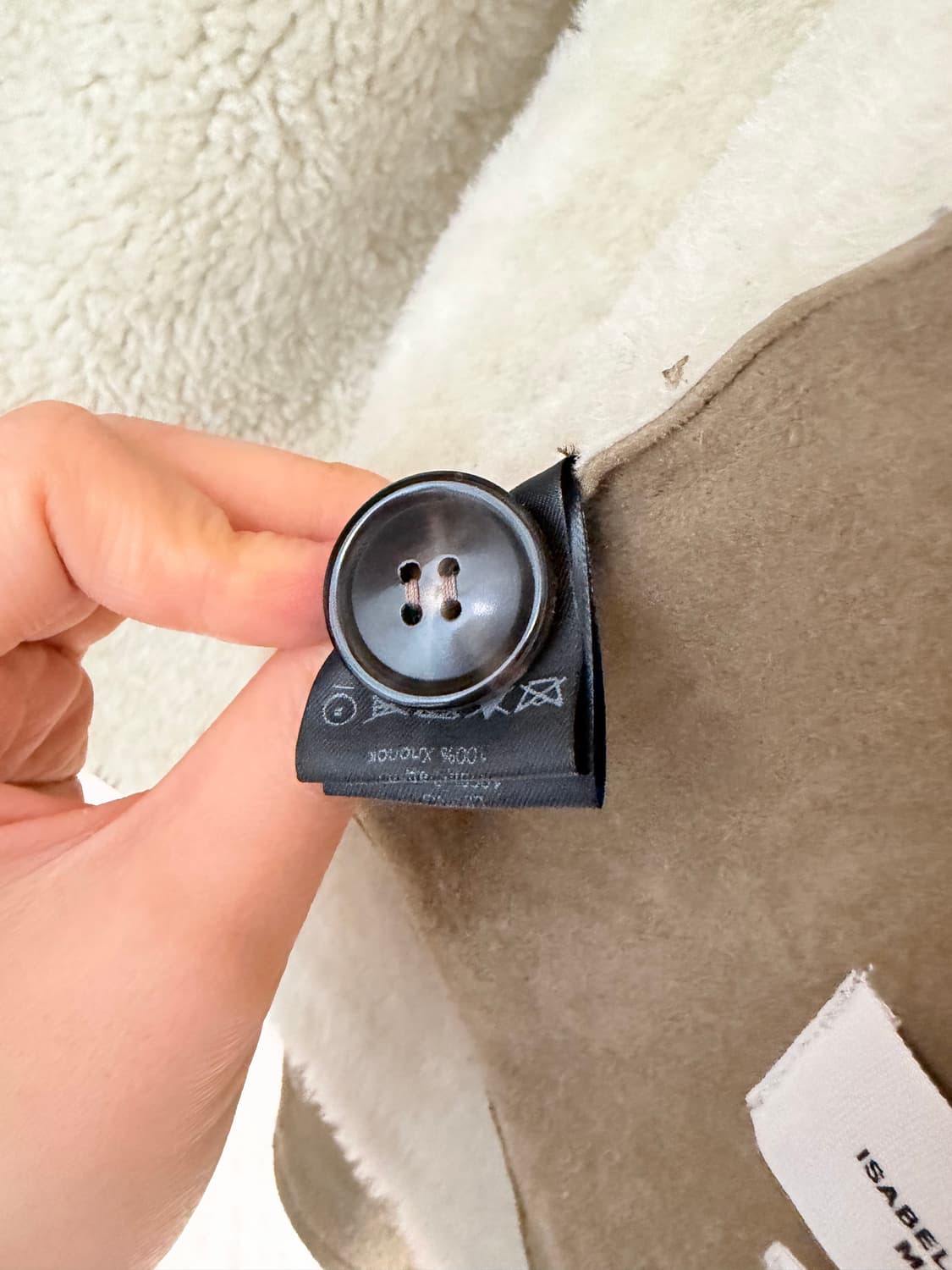 이자벨 마랑 에뚜왈 Fabio 시어링 자켓 상품이미지4