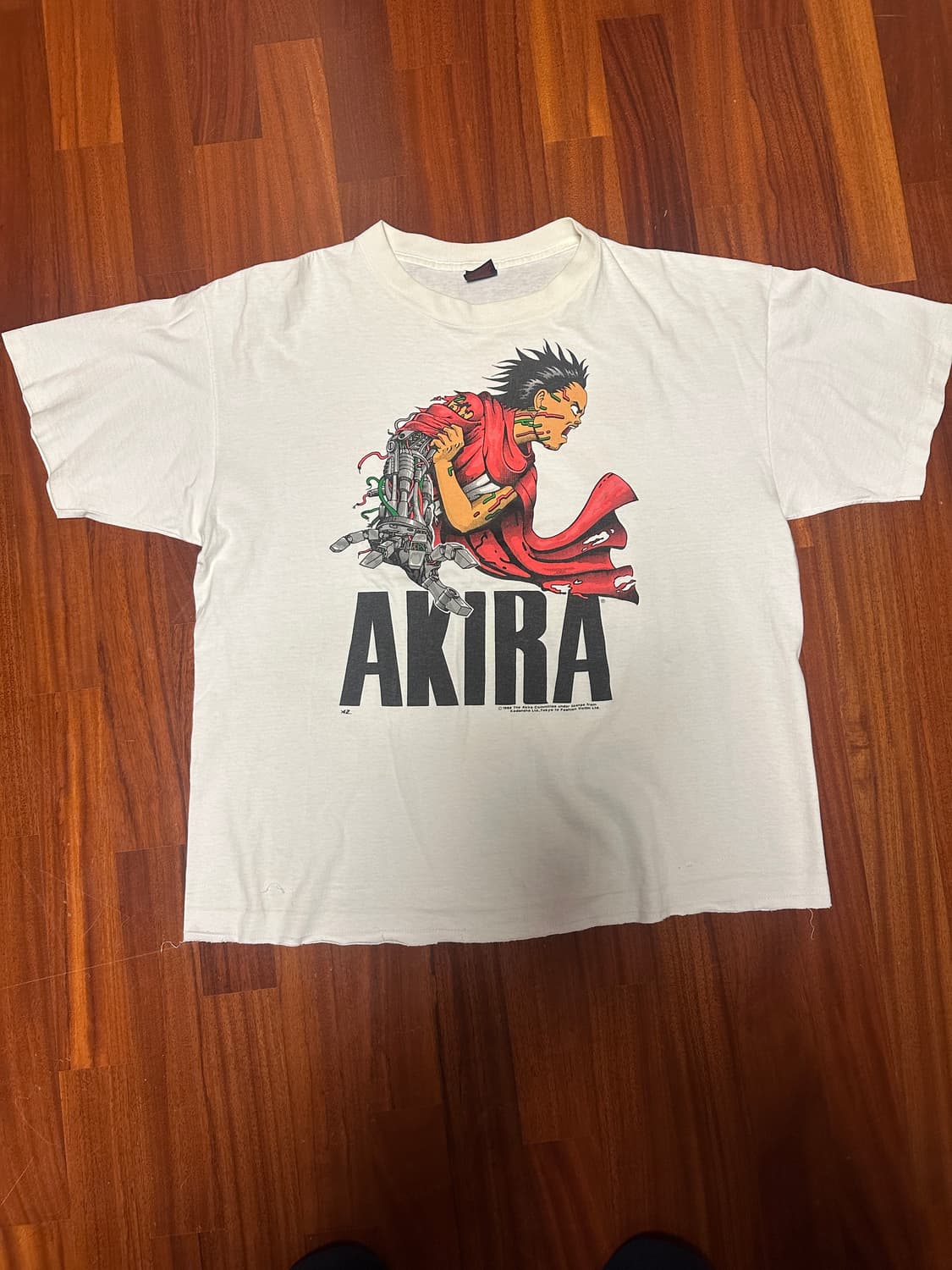 90s 아키라 og 로봇팔 반팔티 xl 상품이미지1