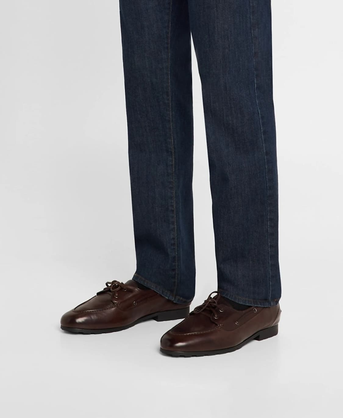 발리 플럼 가죽 로퍼 다크브라운 봉태규 로퍼 상품이미지2