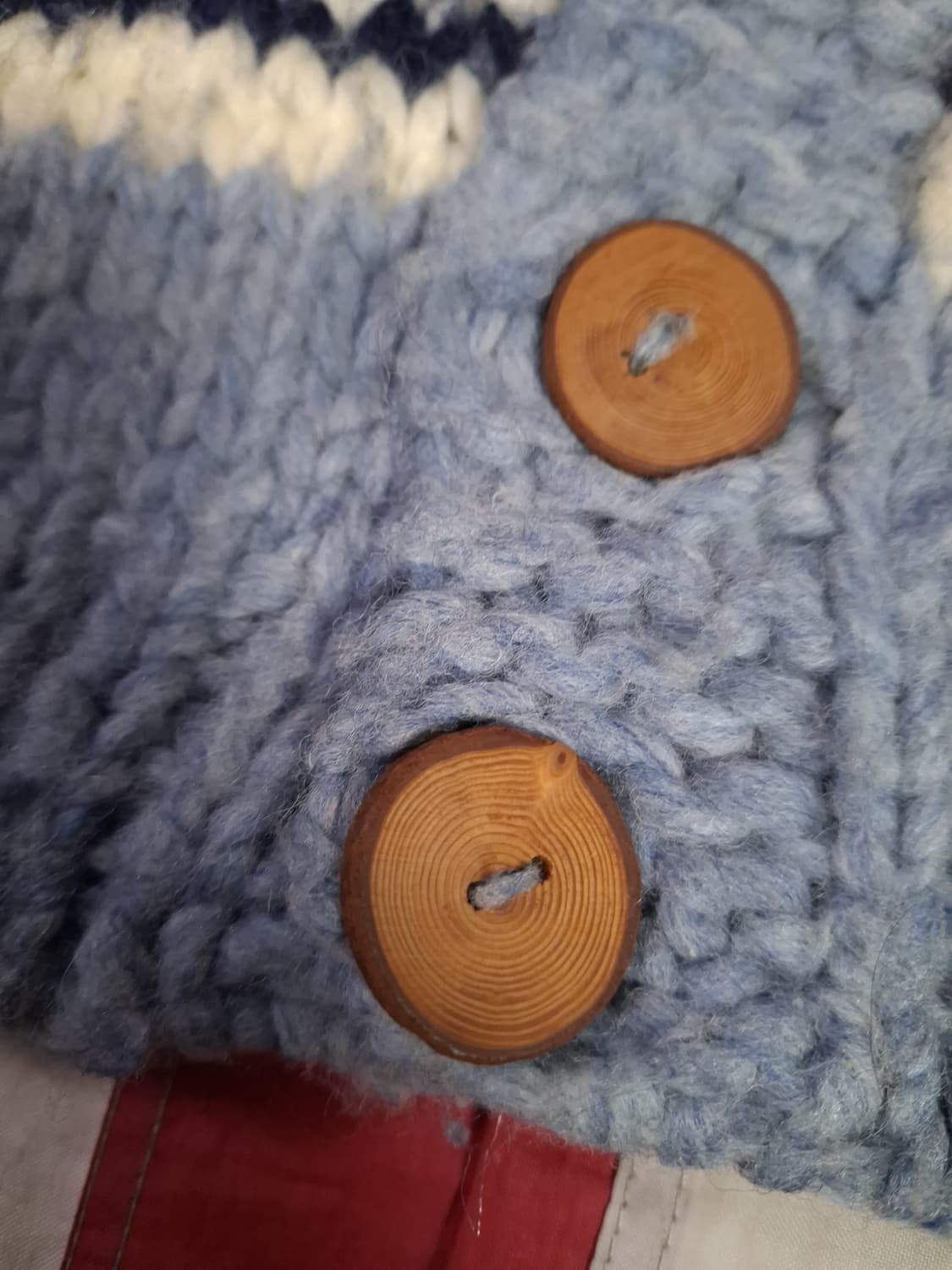 특A급 빈티지 코위찬 TYPE 헤비울 노르딕 가디건 상품이미지3