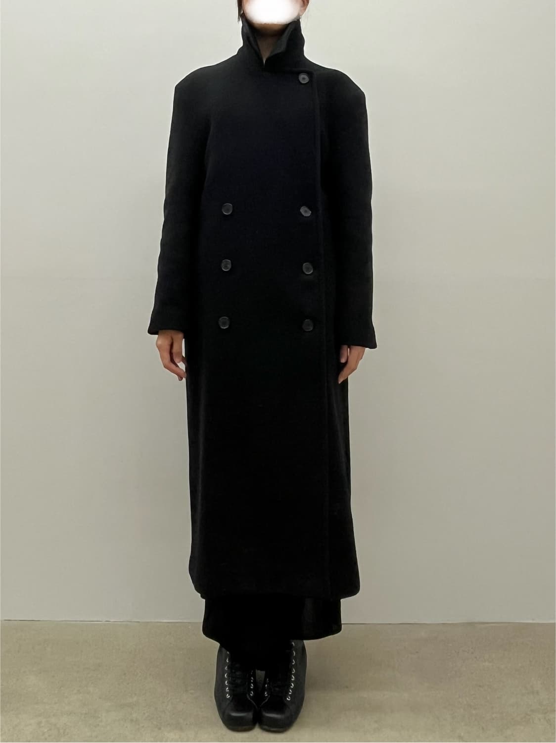 LEEY 엘이이와이 롱 코트 상품이미지4