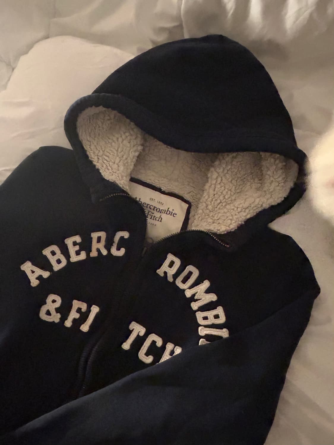 아베크롬비 양털 후드집업 상품이미지1