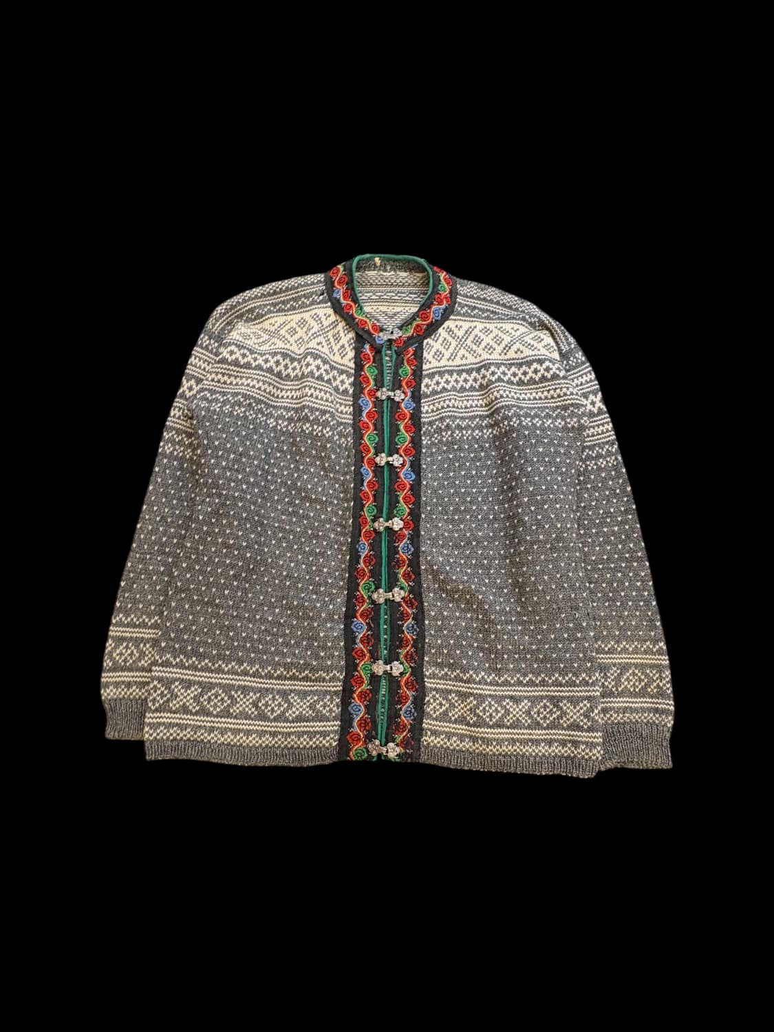 노르딕 포크 니트 가디건 상품이미지1