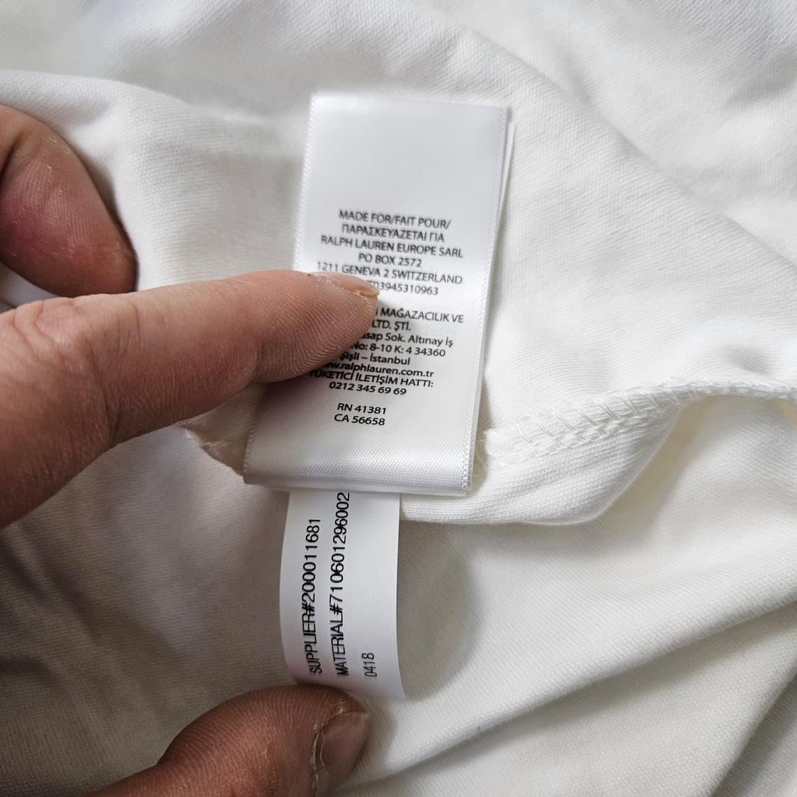 S/P 폴로 랄프로렌 카라 반팔 티셔츠 0305Y 상품이미지7