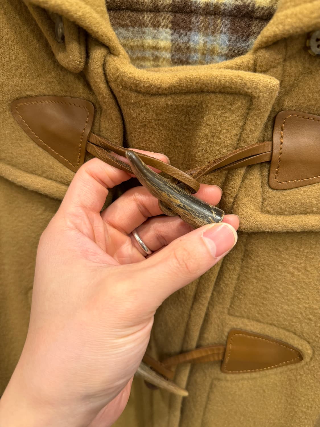 00s McGregor 맥그리거 울 더플 코트 (made Japan) 상품이미지4