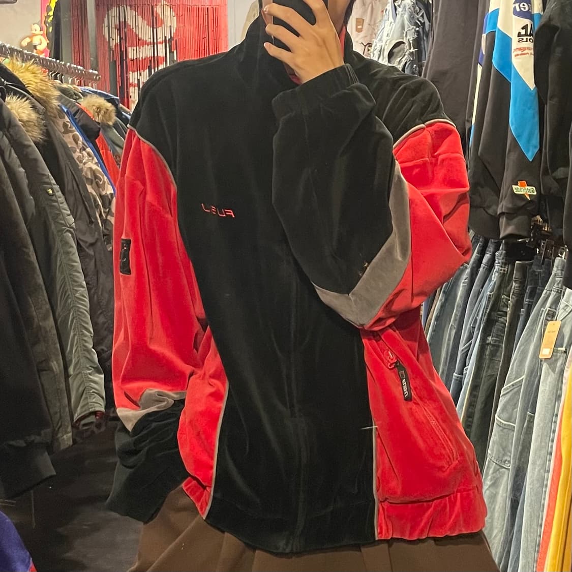 [IM] FUBU 푸부 벨벳 져지 상품이미지2