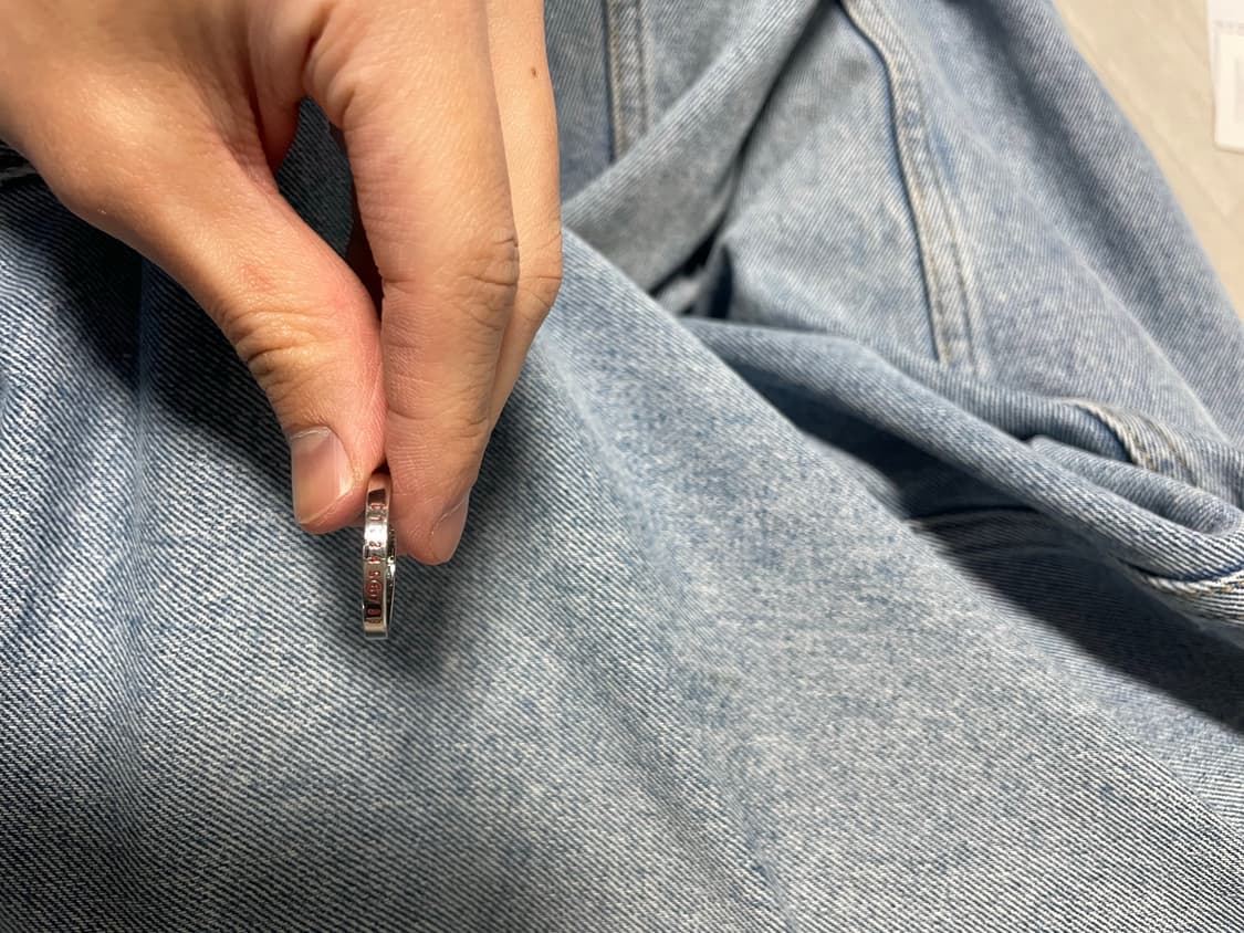 (W) MM6 메종 마르지엘라 이어 오브 더 스네이크 미니멀 뉴메릭 링  상품이미지6