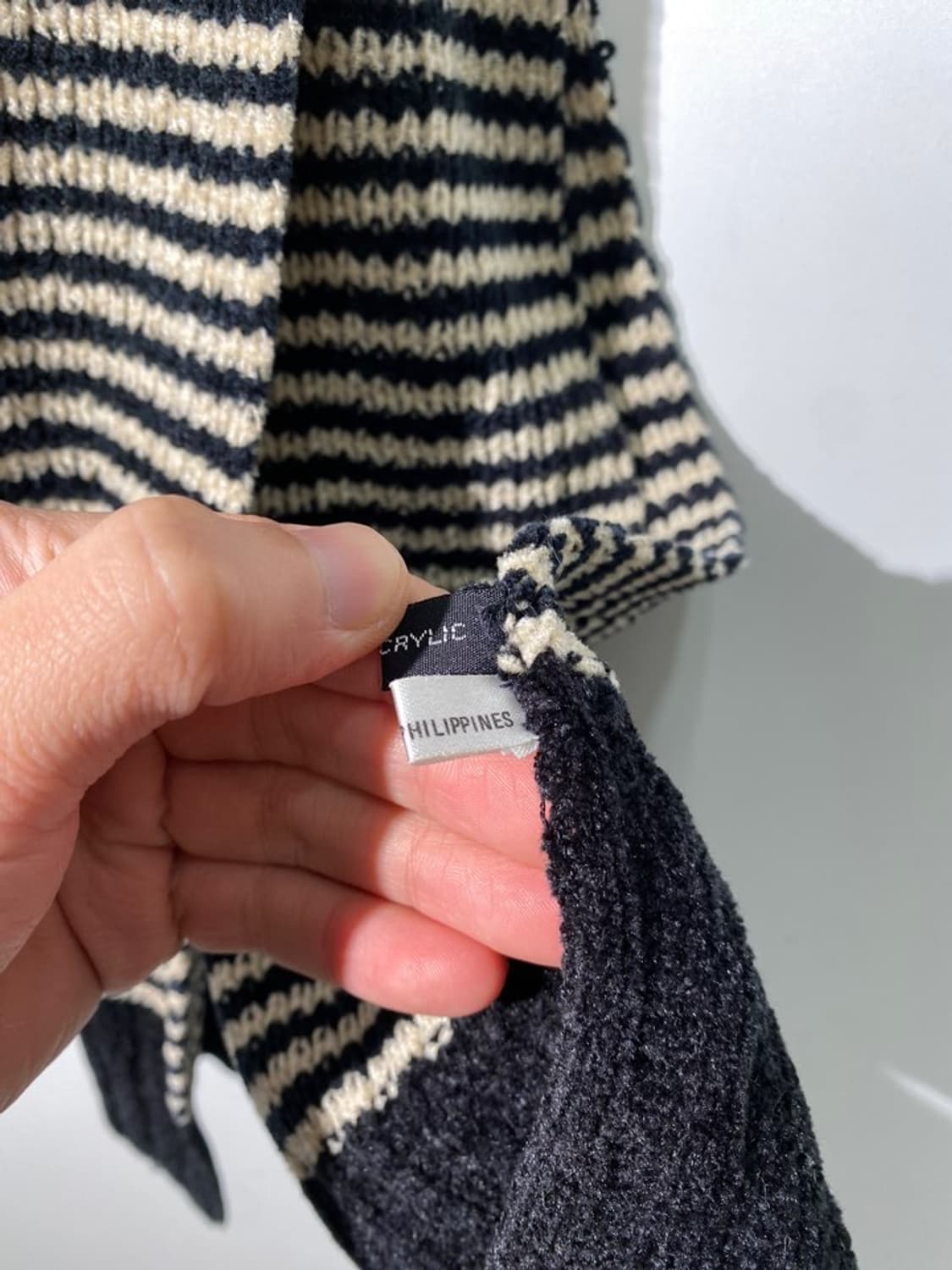 빈티지 아크릴 머플러 상품이미지3