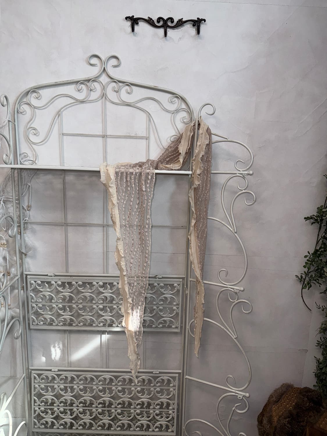 Ash pink lace scarf 상품이미지1