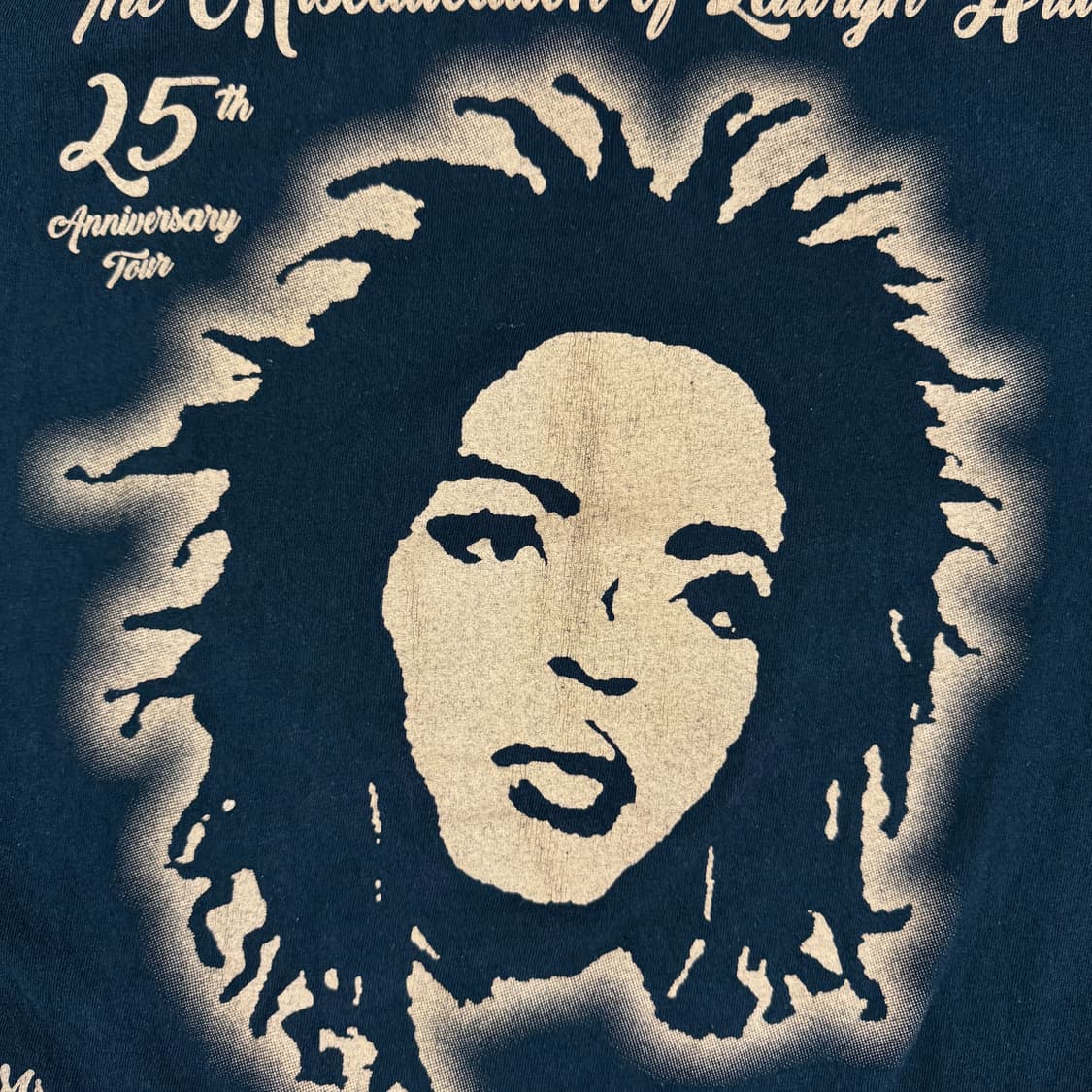 2023 Lauryn Hill 로린힐 25주년 투어 티셔츠 Fugees 상품이미지5