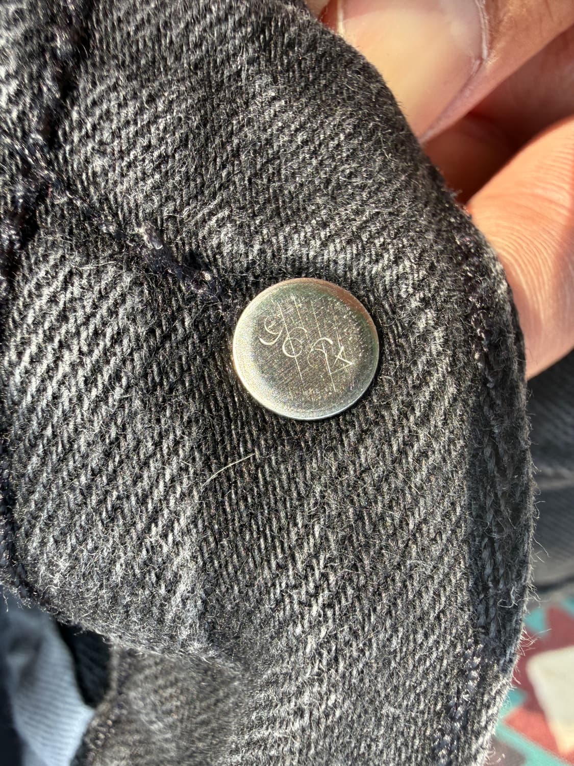 리바이스 501 흑청 33/32 상품이미지7