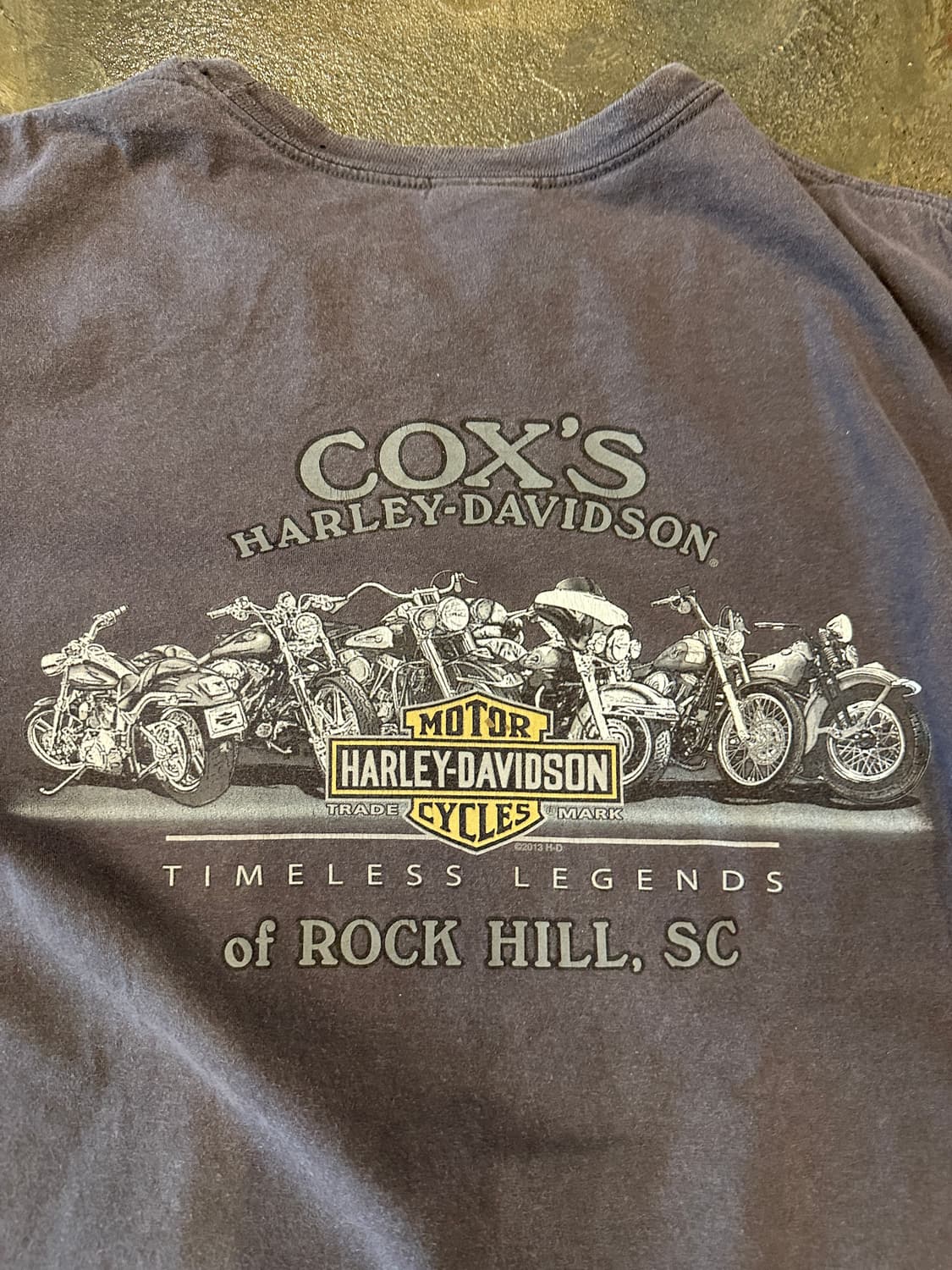 Harley Davidson 할리데이비슨 데미지드 포켓 반팔티 XL 상품이미지7