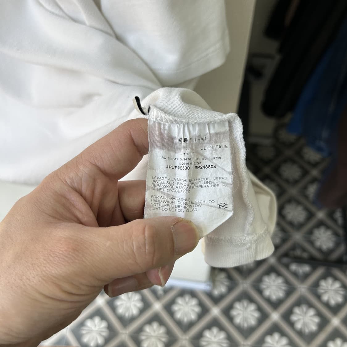 16668 - 질샌더 로고 반팔 티셔츠 상품이미지4