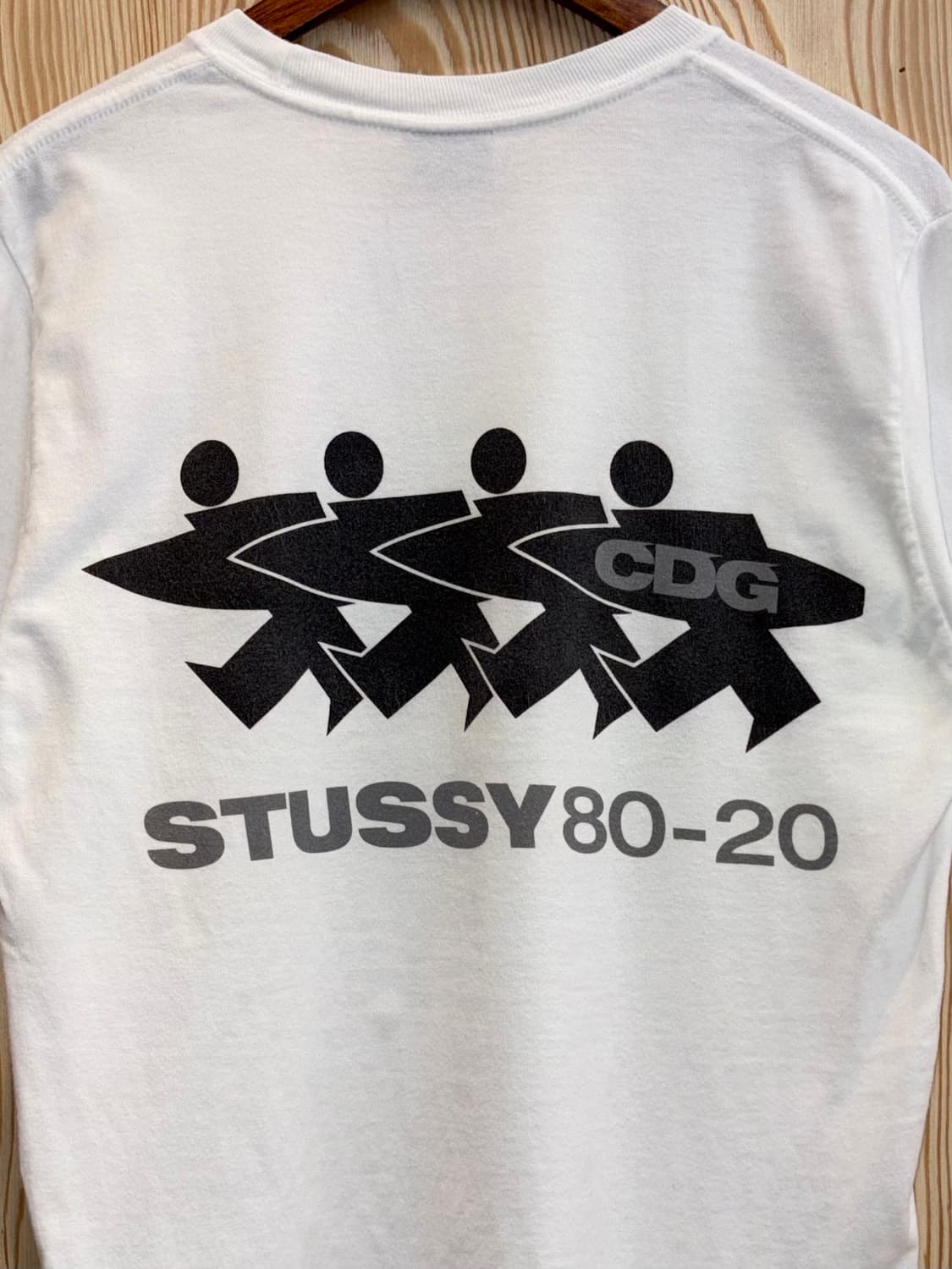 스투시xCDG 서프맨 티셔츠  상품이미지4