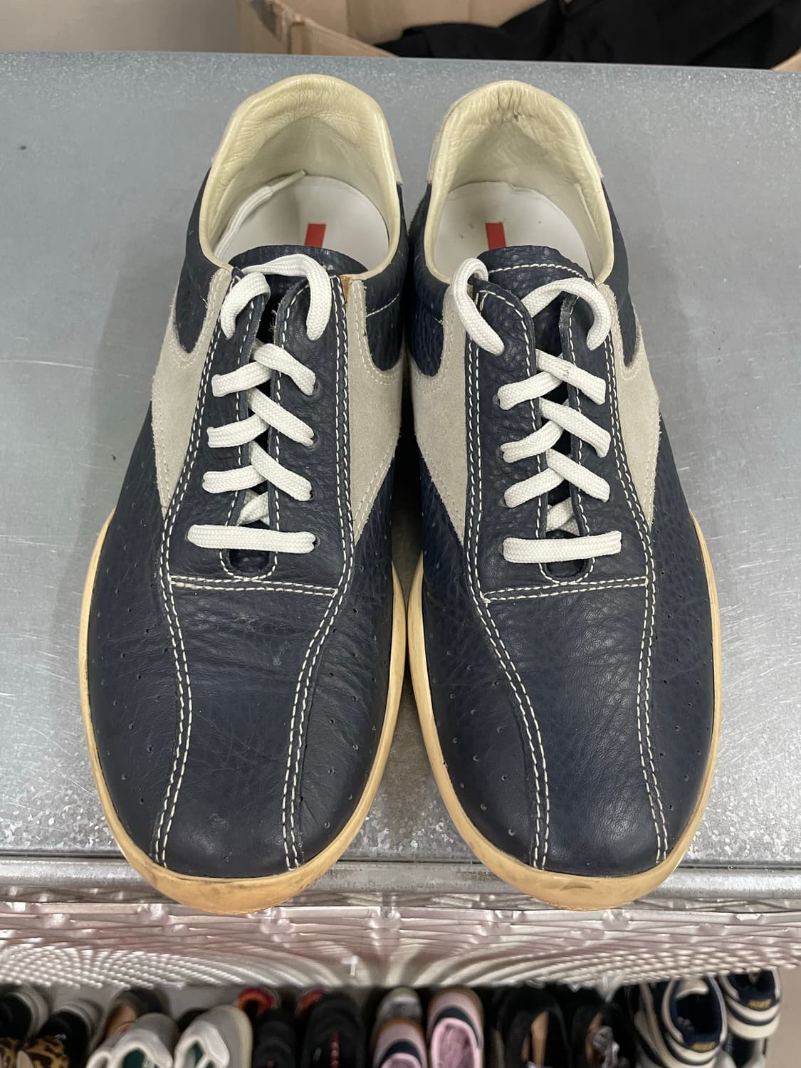 프라다 스니커즈 네이비 7 상품이미지5