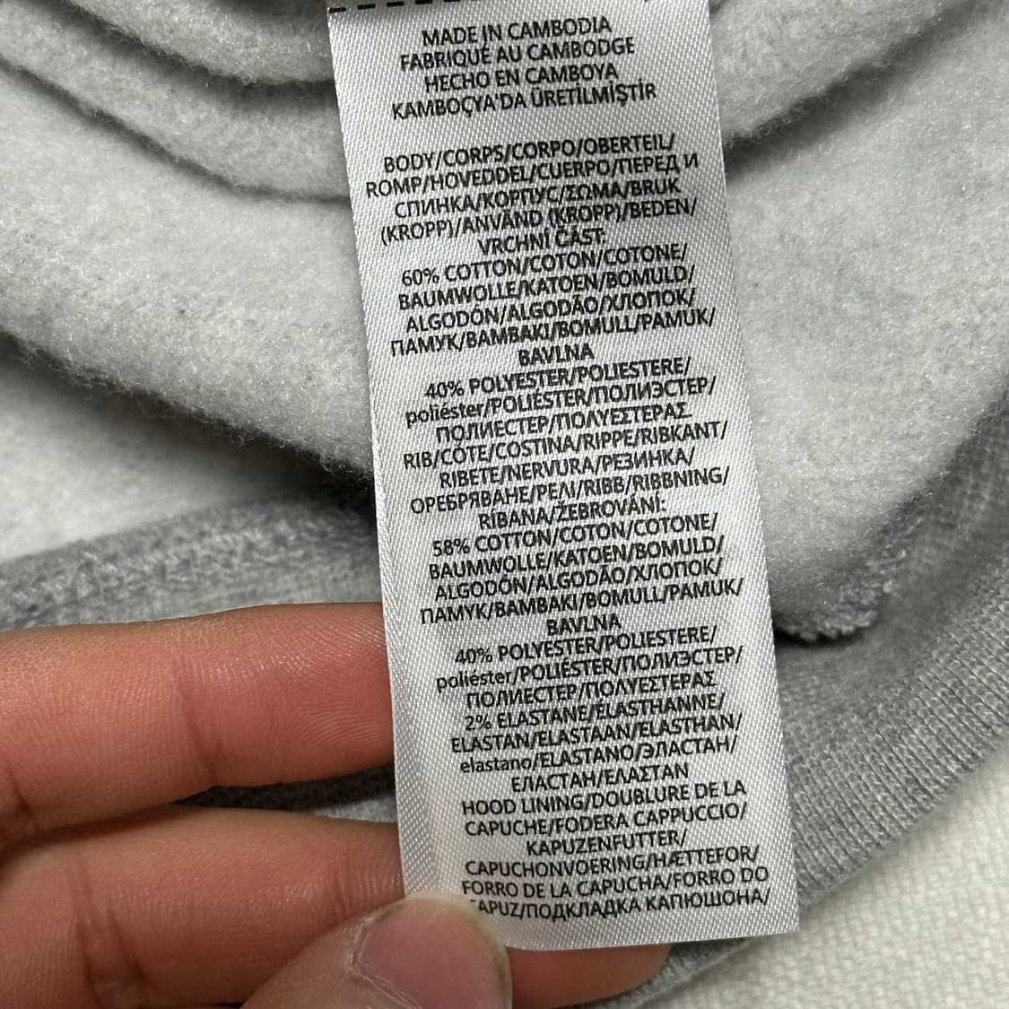 M 폴로랄프로렌 그레이 후드티 상품이미지5