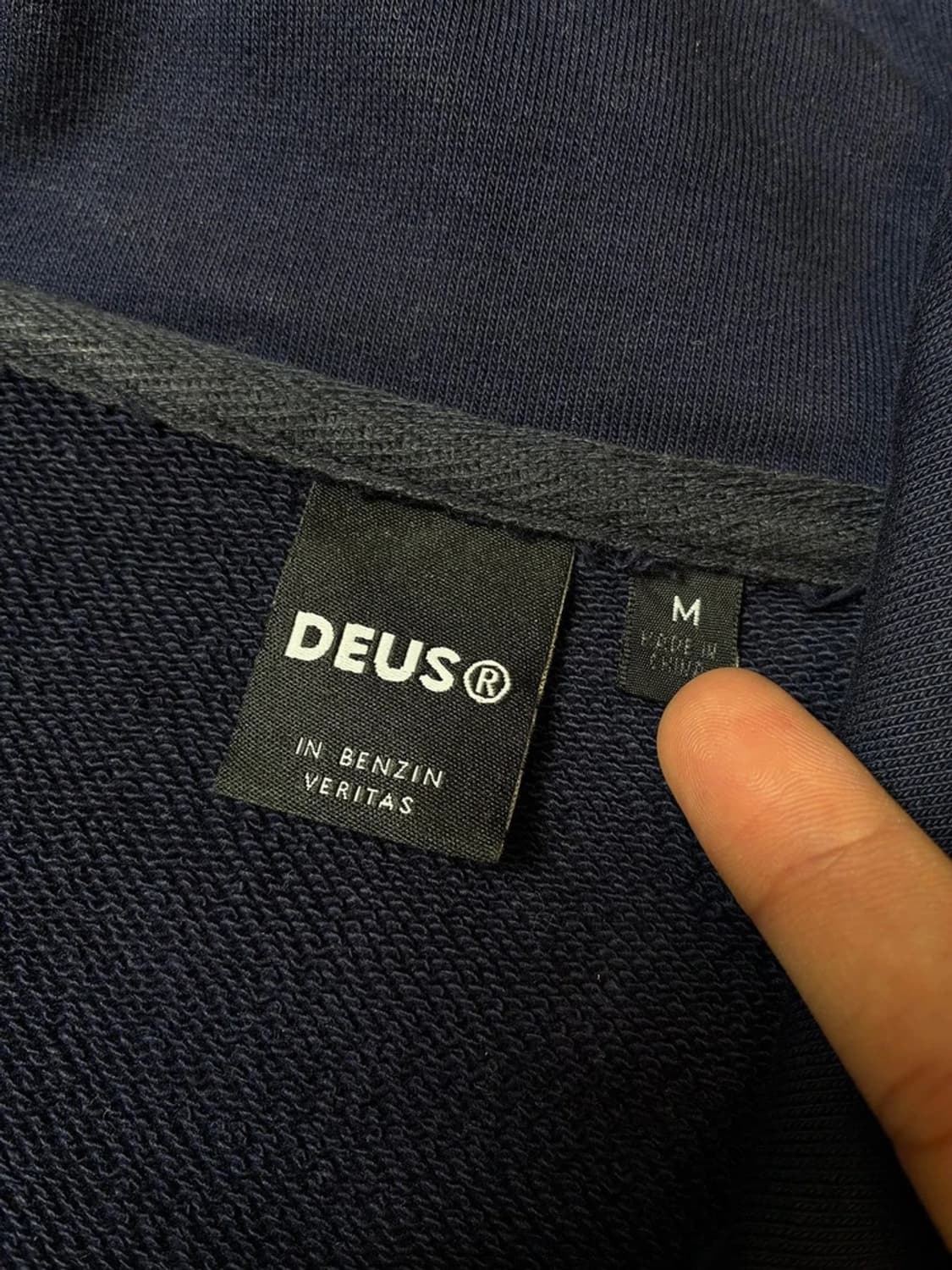 데우스 엑스 마키나 핸즈포드 하프 집 스웨터 PN8530 상품이미지6