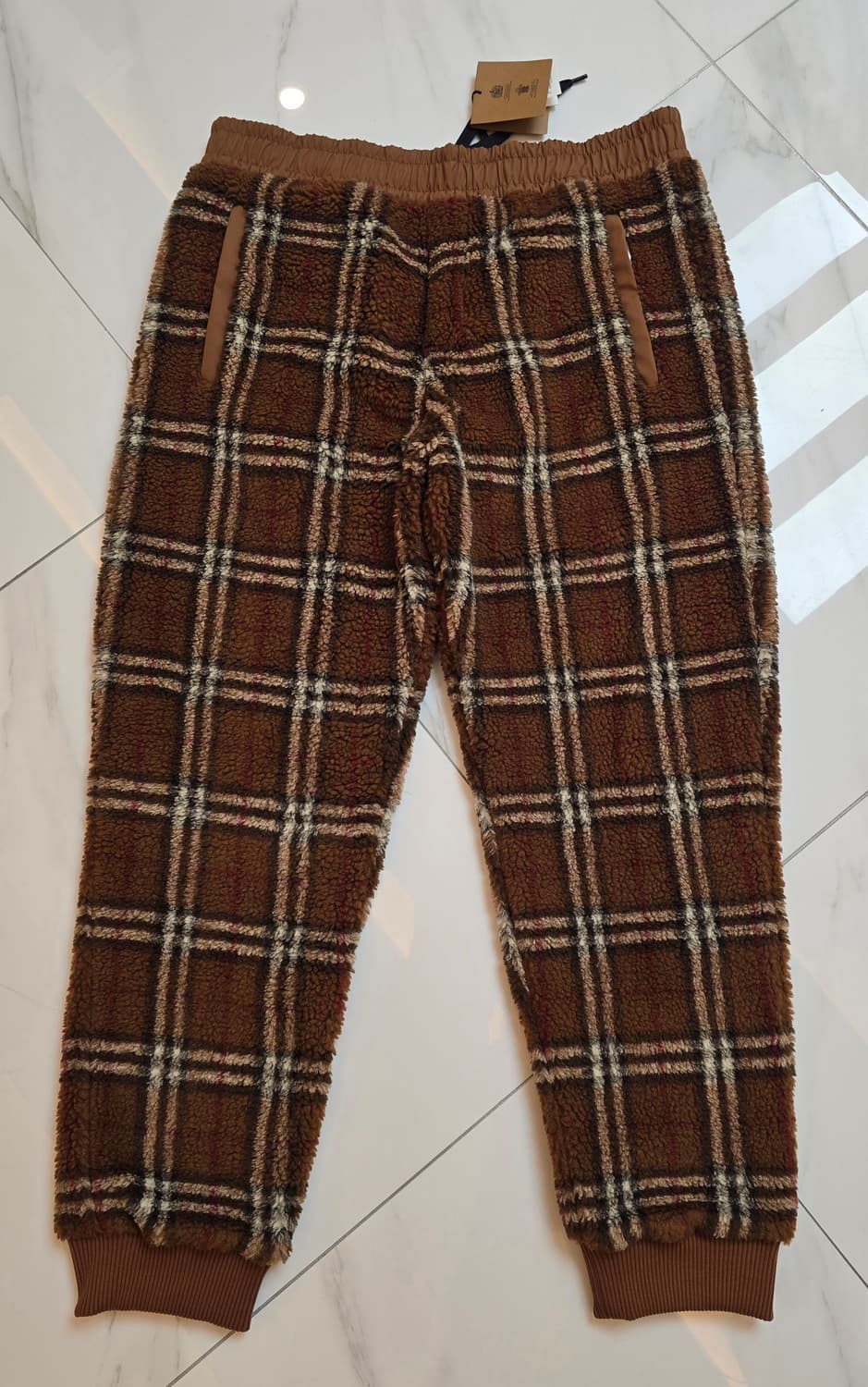 버버리 디미트리 플리스 팬츠 L 상품이미지1