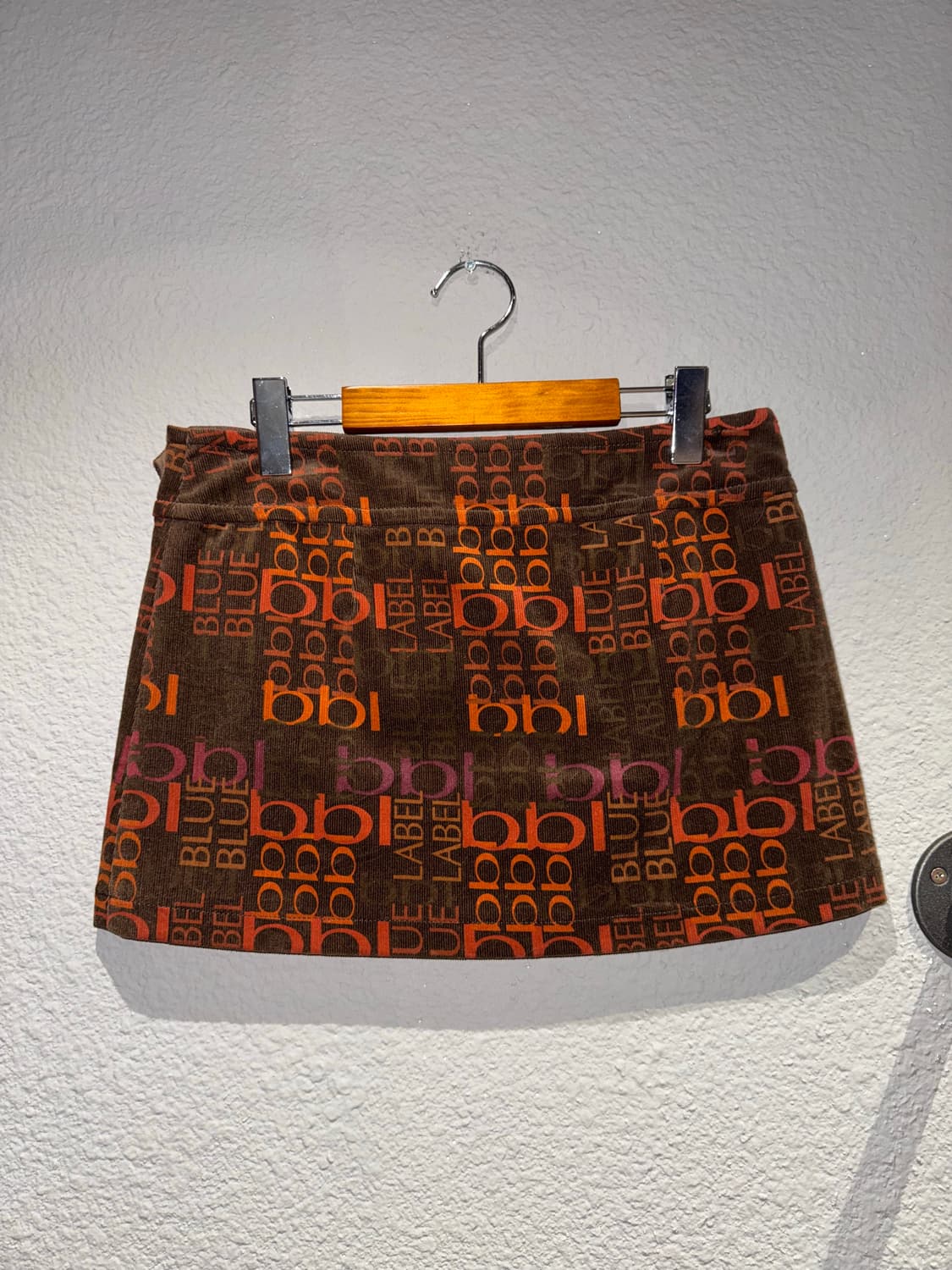 버버리 y2k 골덴 미니스커트  상품이미지8