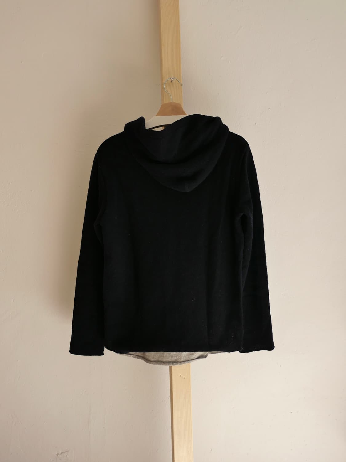 레미 릴리프 레이어드 니트 후디 상품이미지4