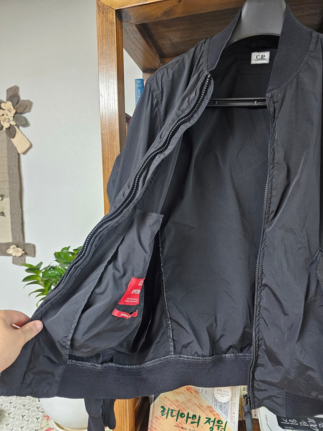 씨피컴퍼니 봄버 나일론 자켓 팔아요 cp 95 100 ma1 마원  바람 상품이미지5
