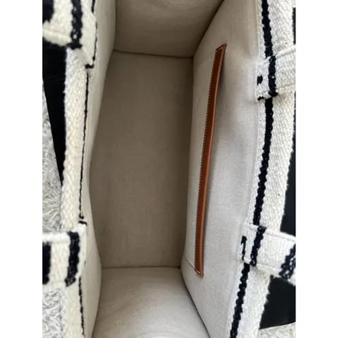 [정품] 셀린느 텍스타일 미디엄 카바스 투톤 토트백 상품이미지3