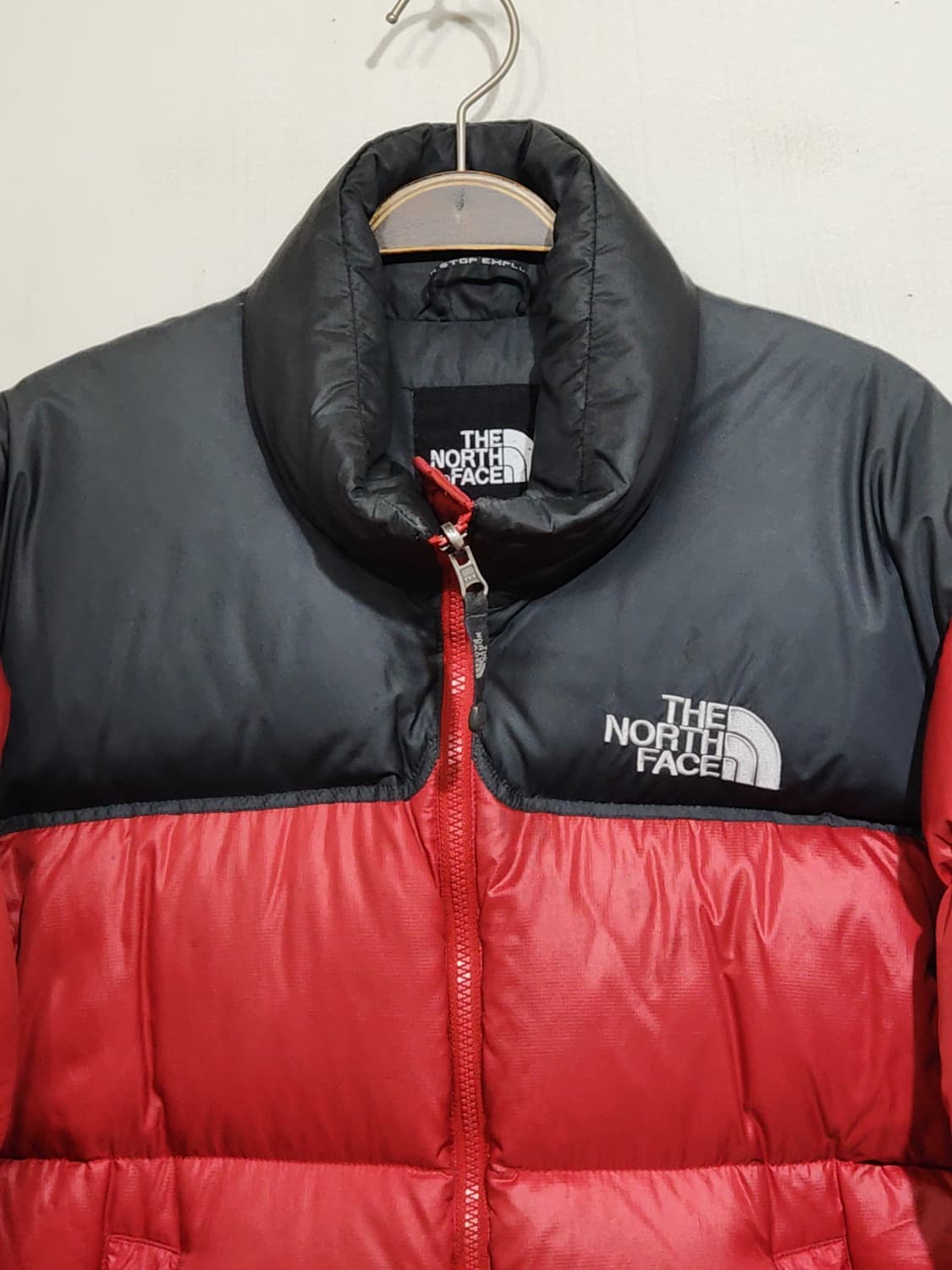 (95) 노스페이스 구스다운 자켓 검빨 거위털 700 눕시패딩 점퍼  상품이미지2