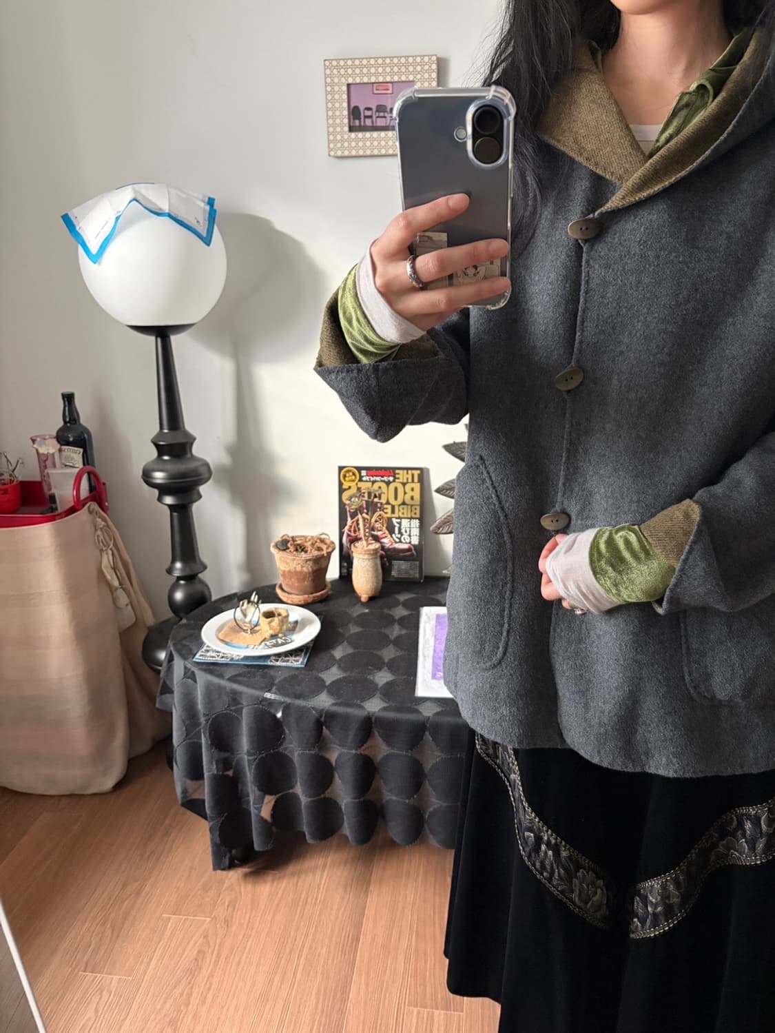 hooded coat 상품이미지2