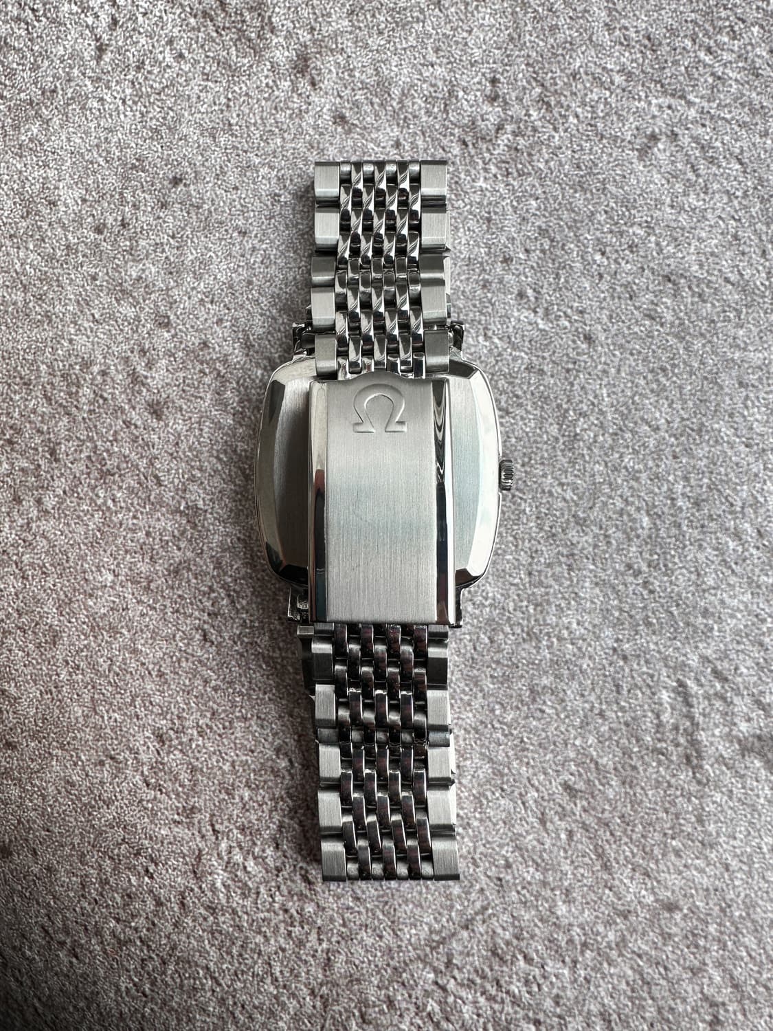 오메가 제네브 오토매틱 블루 다이얼 시계 상품이미지5