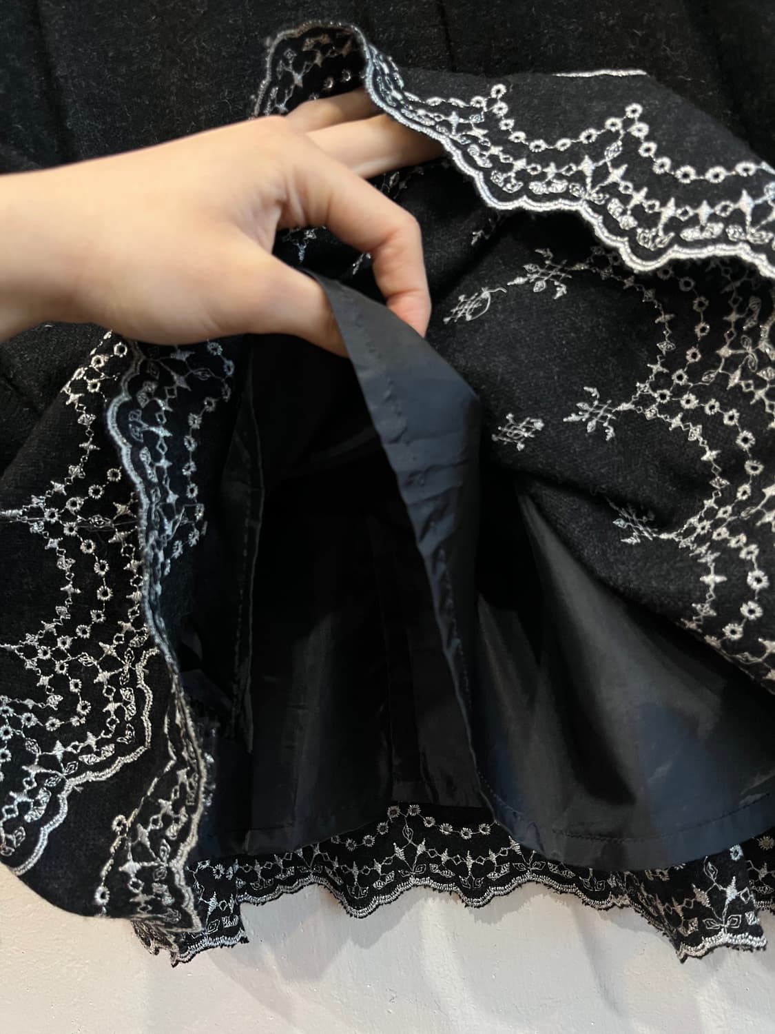 amifur 울 스커트 치마 Made in JAPAN  상품이미지5