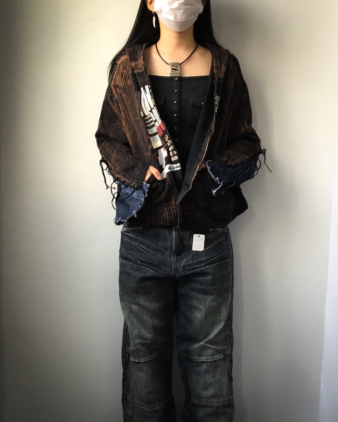 Detail point hood zip up 상품이미지7