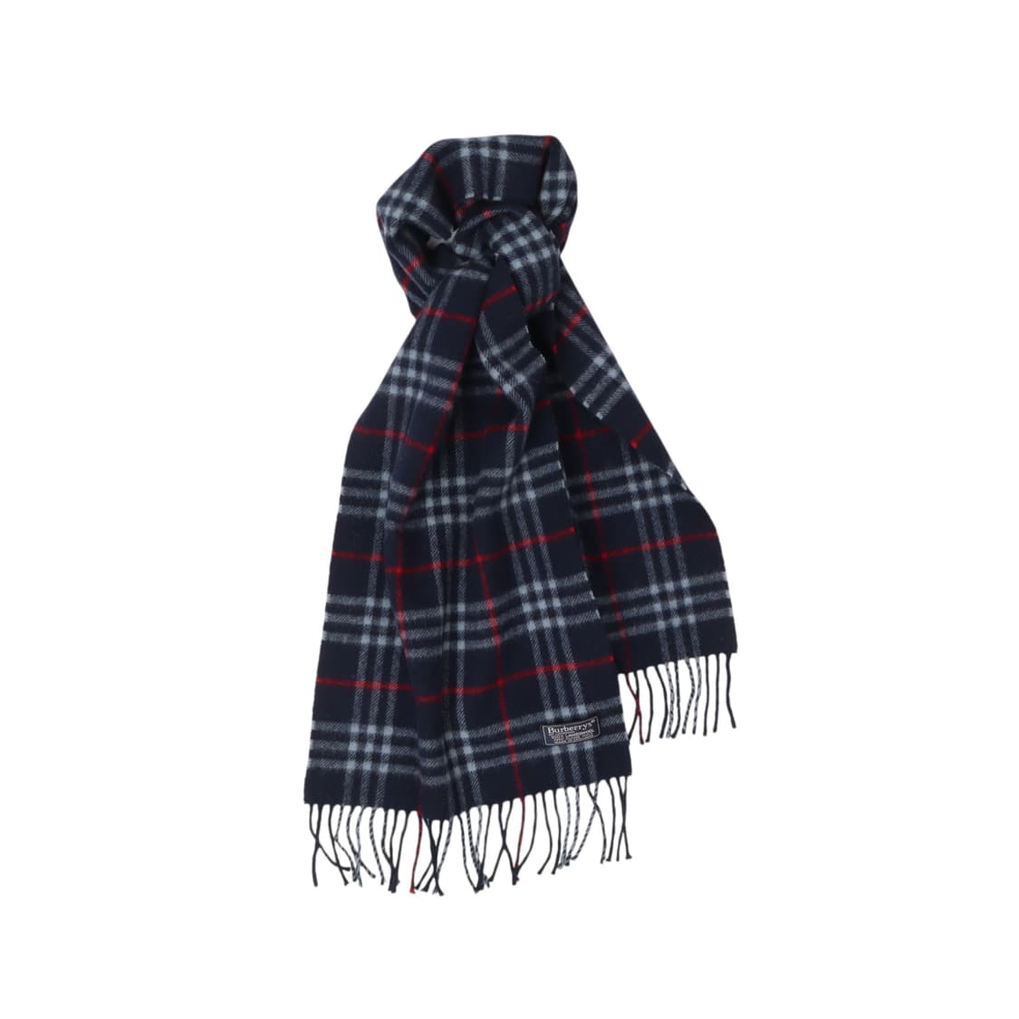 버버리 네이비 램스울 노바체크 머플러 상품이미지1