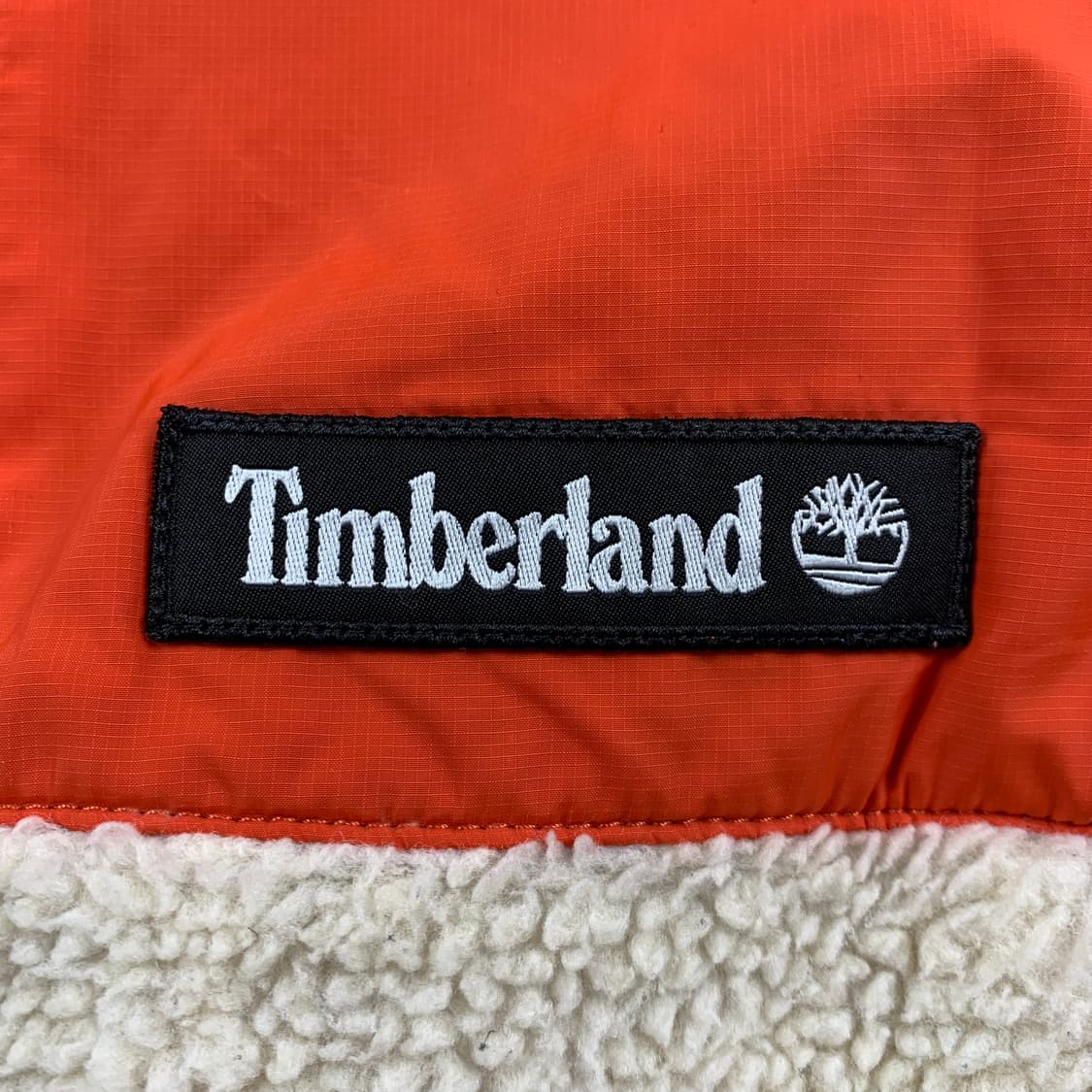 팀버랜드 패치로고 컬러블록 플리스 집업 상품이미지4