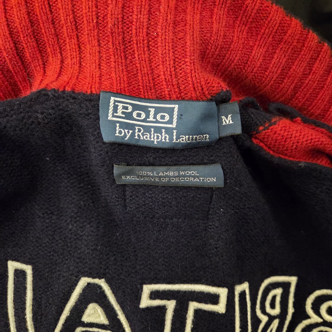 폴로 빅포니 브리튼 니트 집업 m 치프키프 상품이미지3