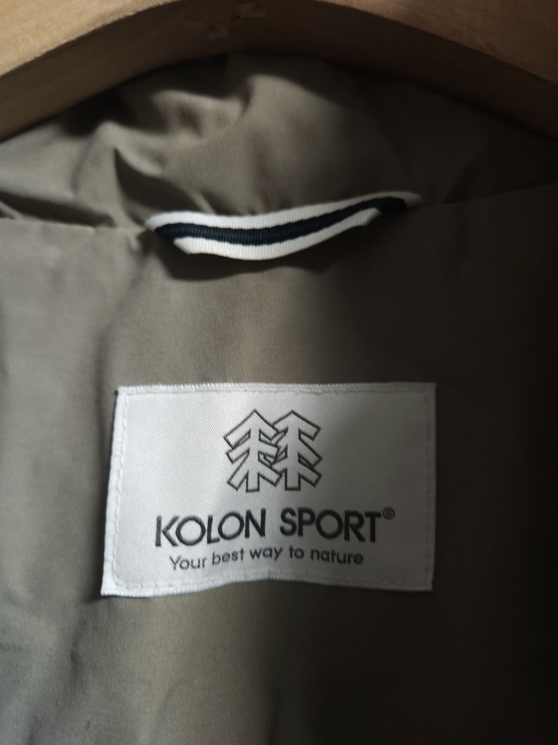 코오롱스포츠 숏패딩, M 상품이미지3