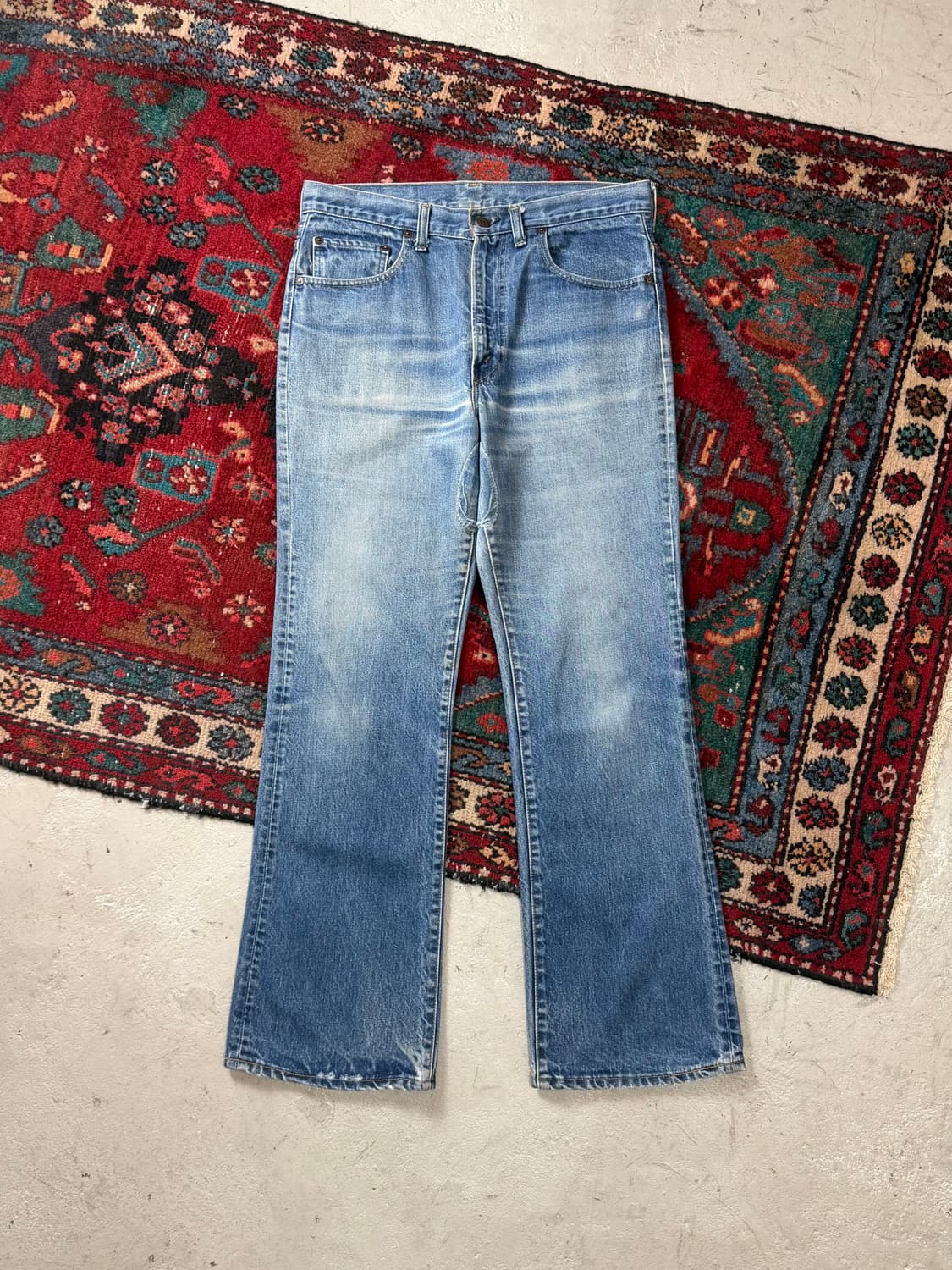 80's USA Made 리바이스 오렌지탭 517 42탈론 체인스티치  상품이미지1