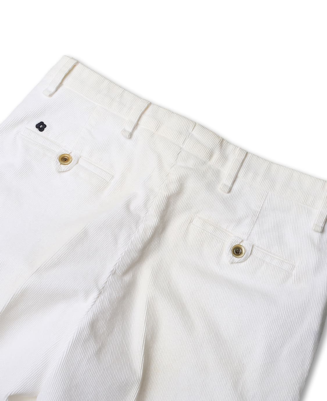 라르디니 [Lardini] 화이트 코듀로이 이태리 메이드 슬림 팬츠 상품이미지4