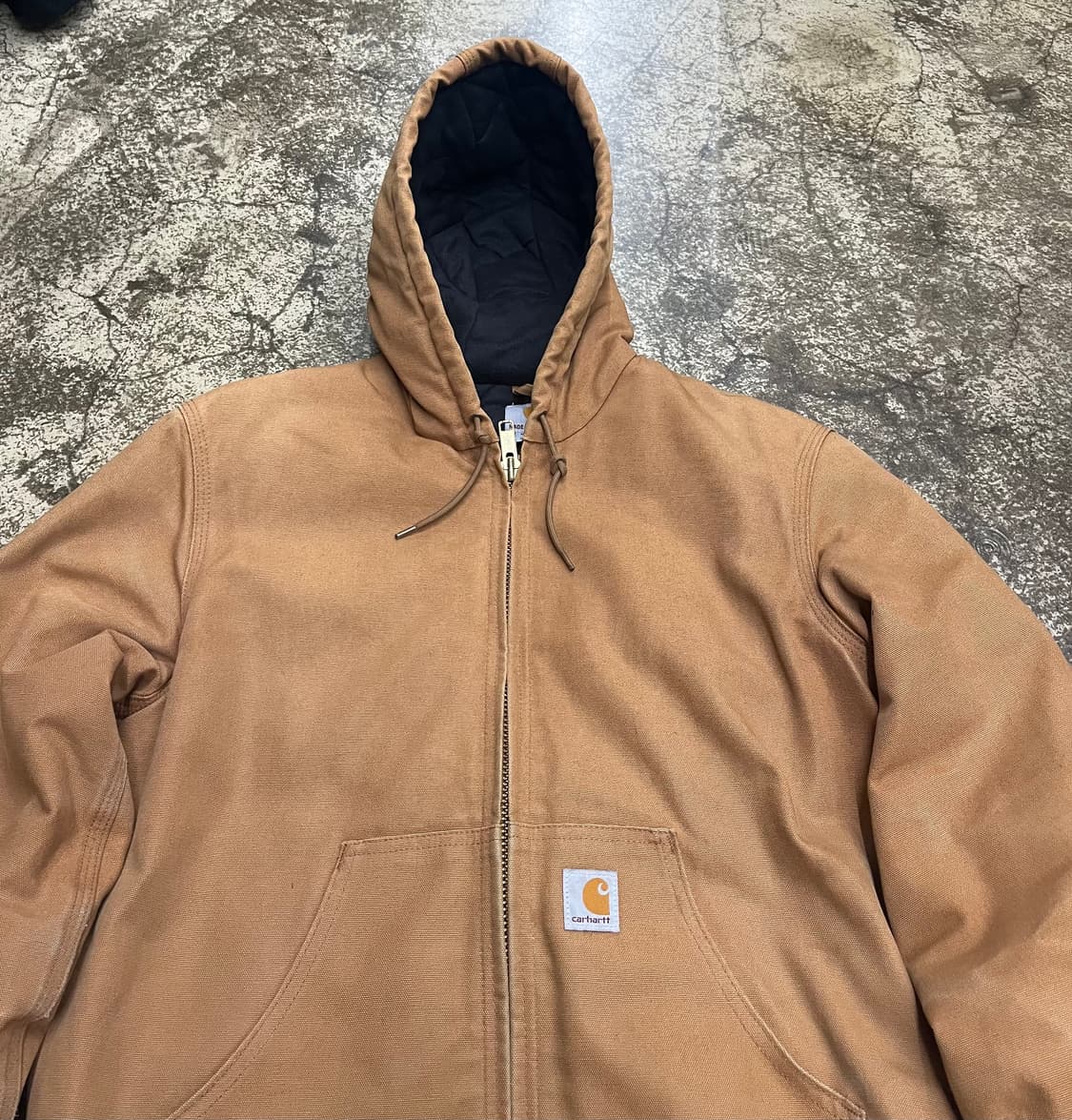 10s 칼하트 j130 brn 덕 액티브 자켓 상품이미지4