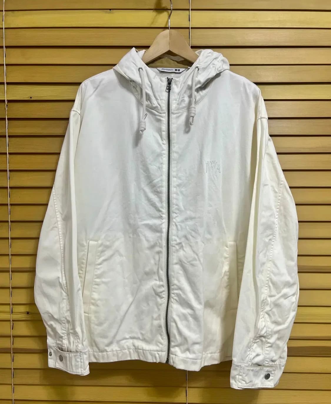 제이더블유앤더슨x유니클로 아이보리 코튼점퍼 집업점퍼 상품이미지2