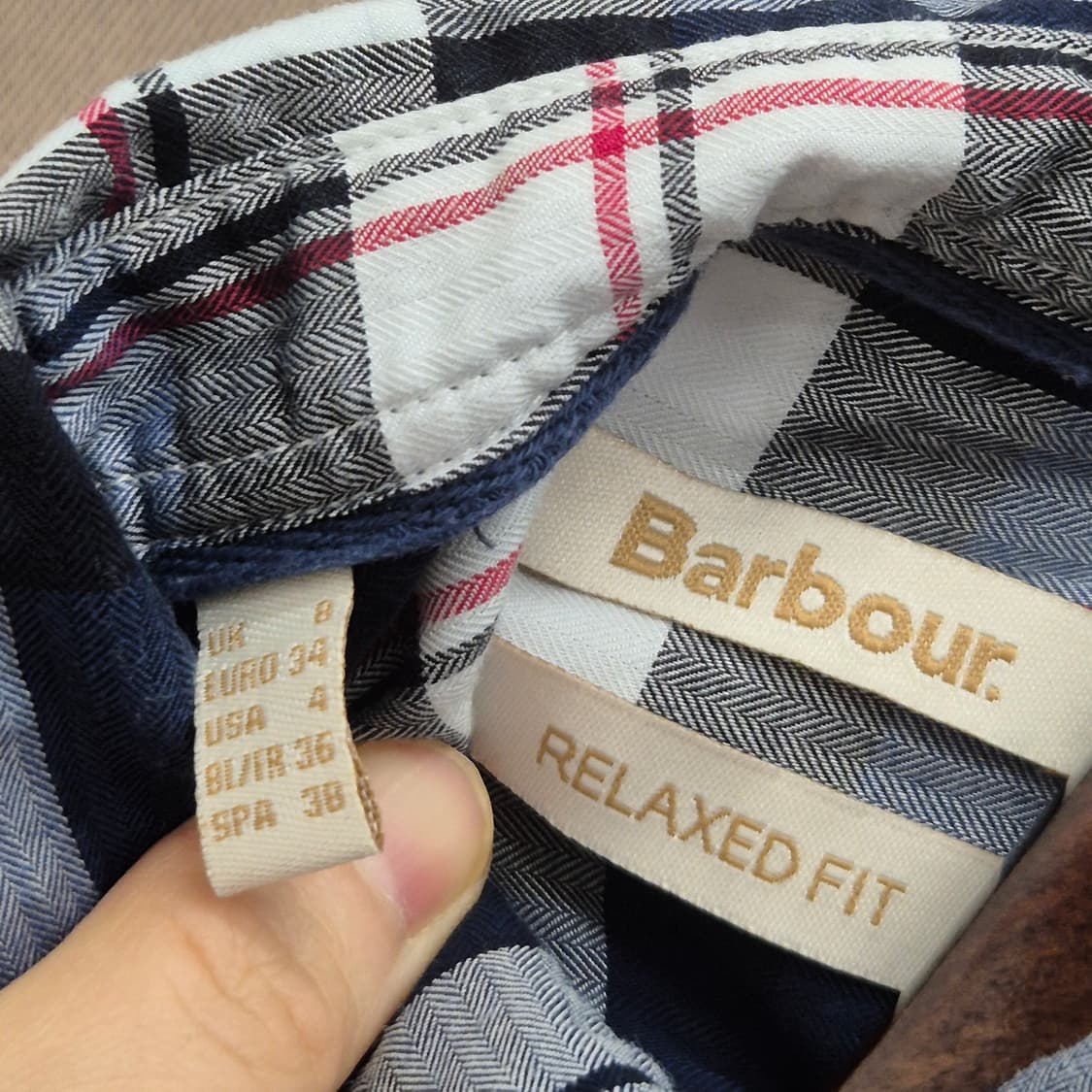 바버 에드가 테일러드 셔츠 상품이미지3