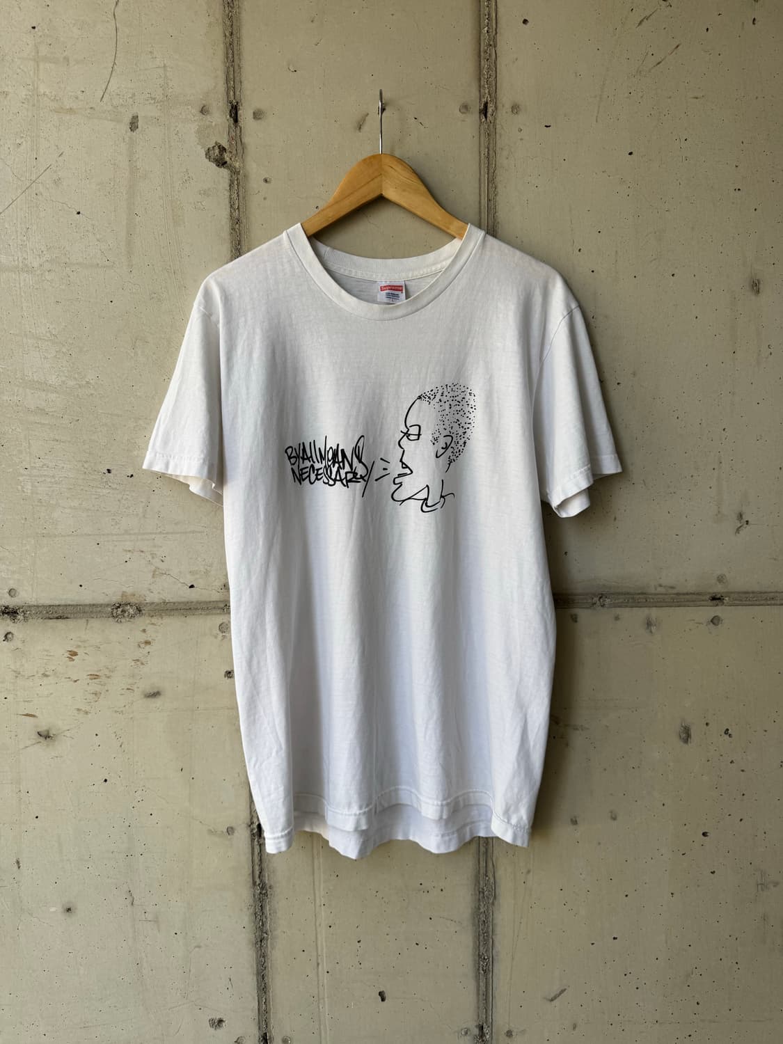 Fw14 슈프림 All means 티셔츠 상품이미지1