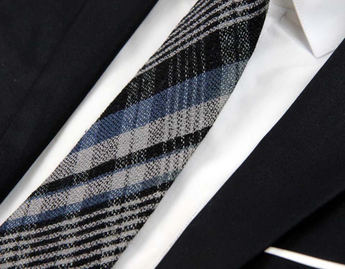 버버리 8.3cm A+등급 울 니트 블랙라벨 남자 명품 넥타이 상품이미지5