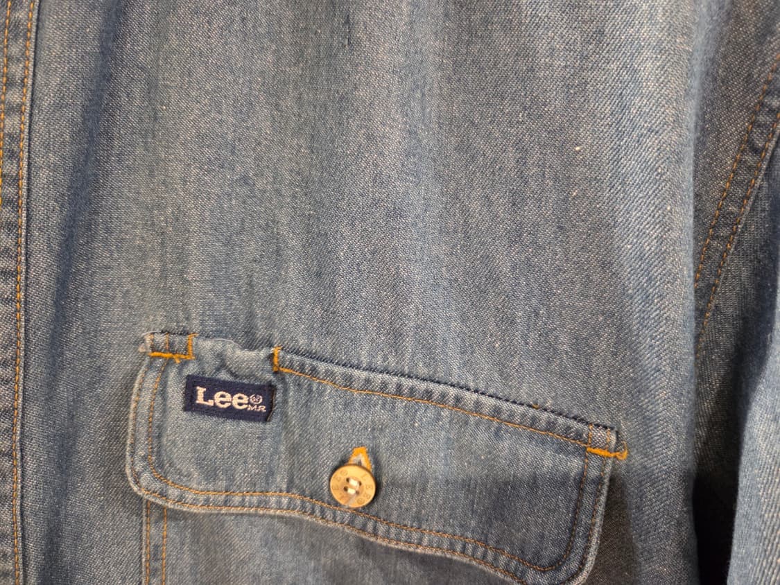 90'S 리 데님셔츠  상품이미지9