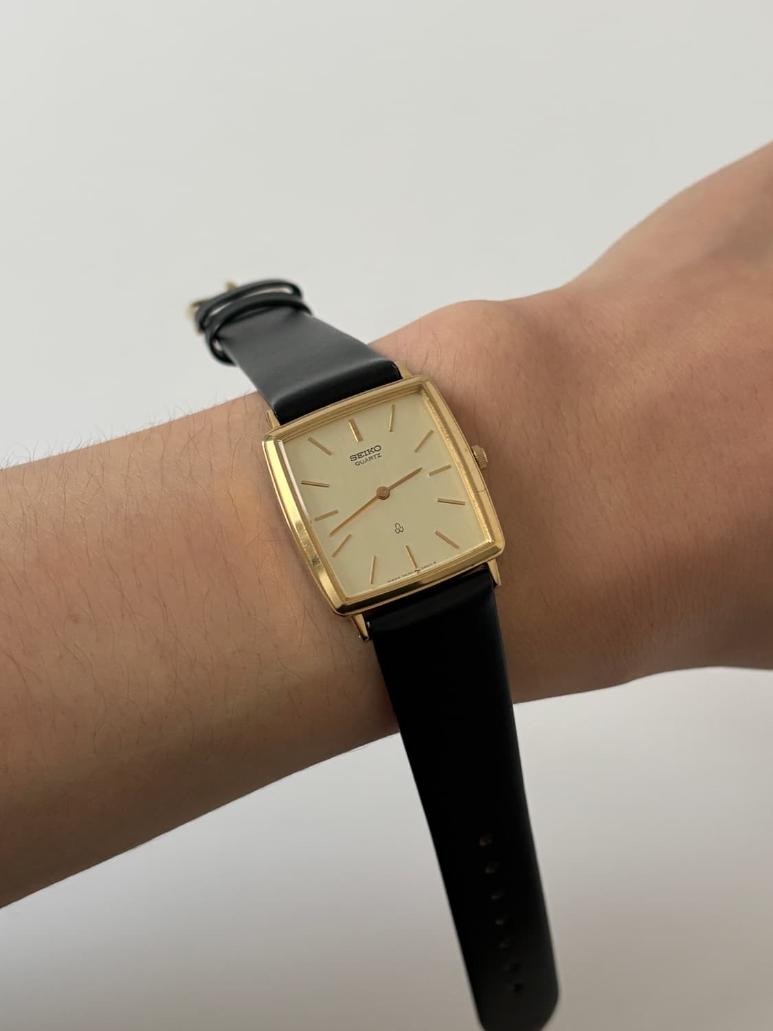 1980s Chariot Gold Square Quartz 상품이미지8