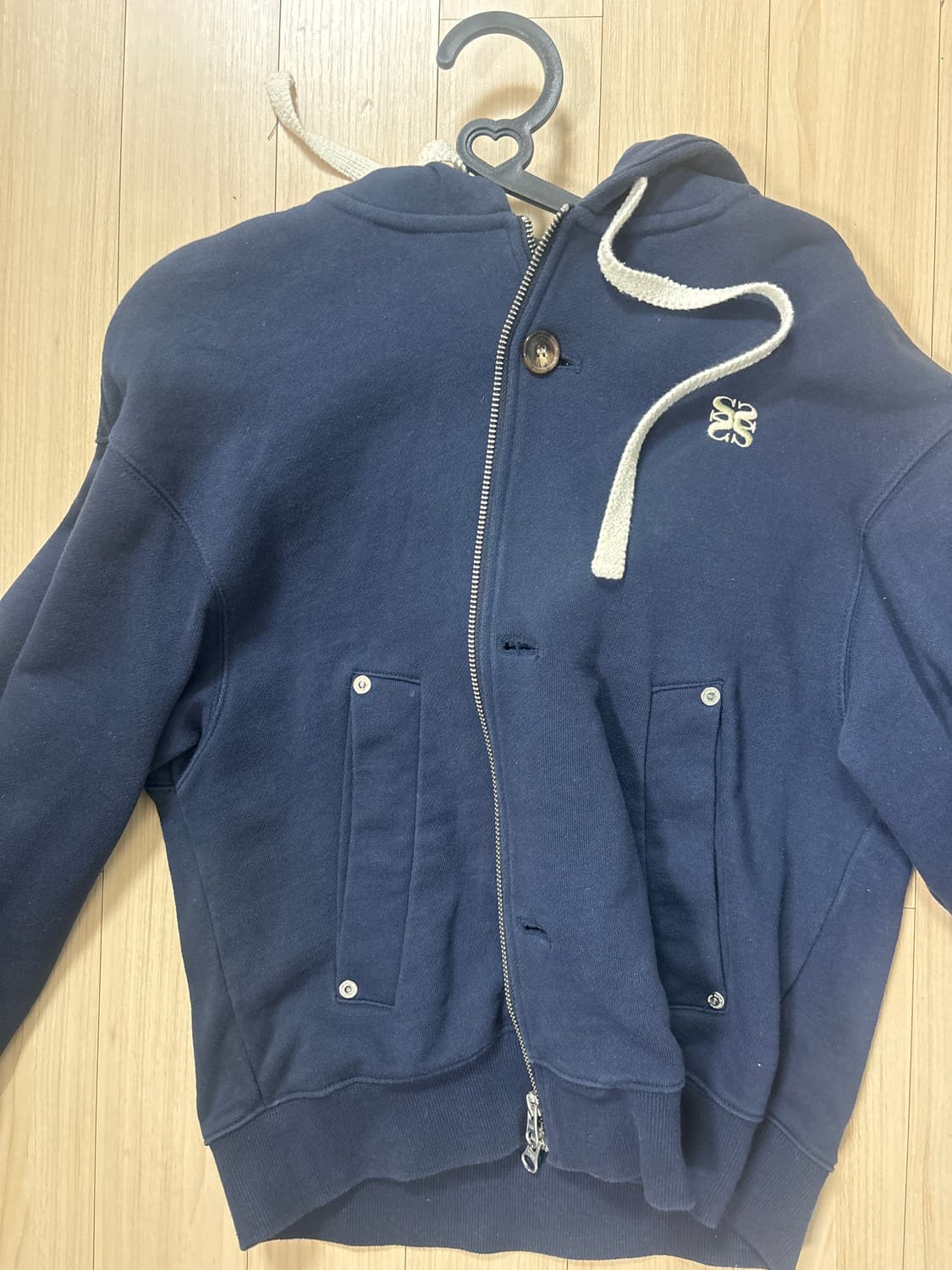 세터 테오 후드 집업 클래식 네이비 상품이미지2