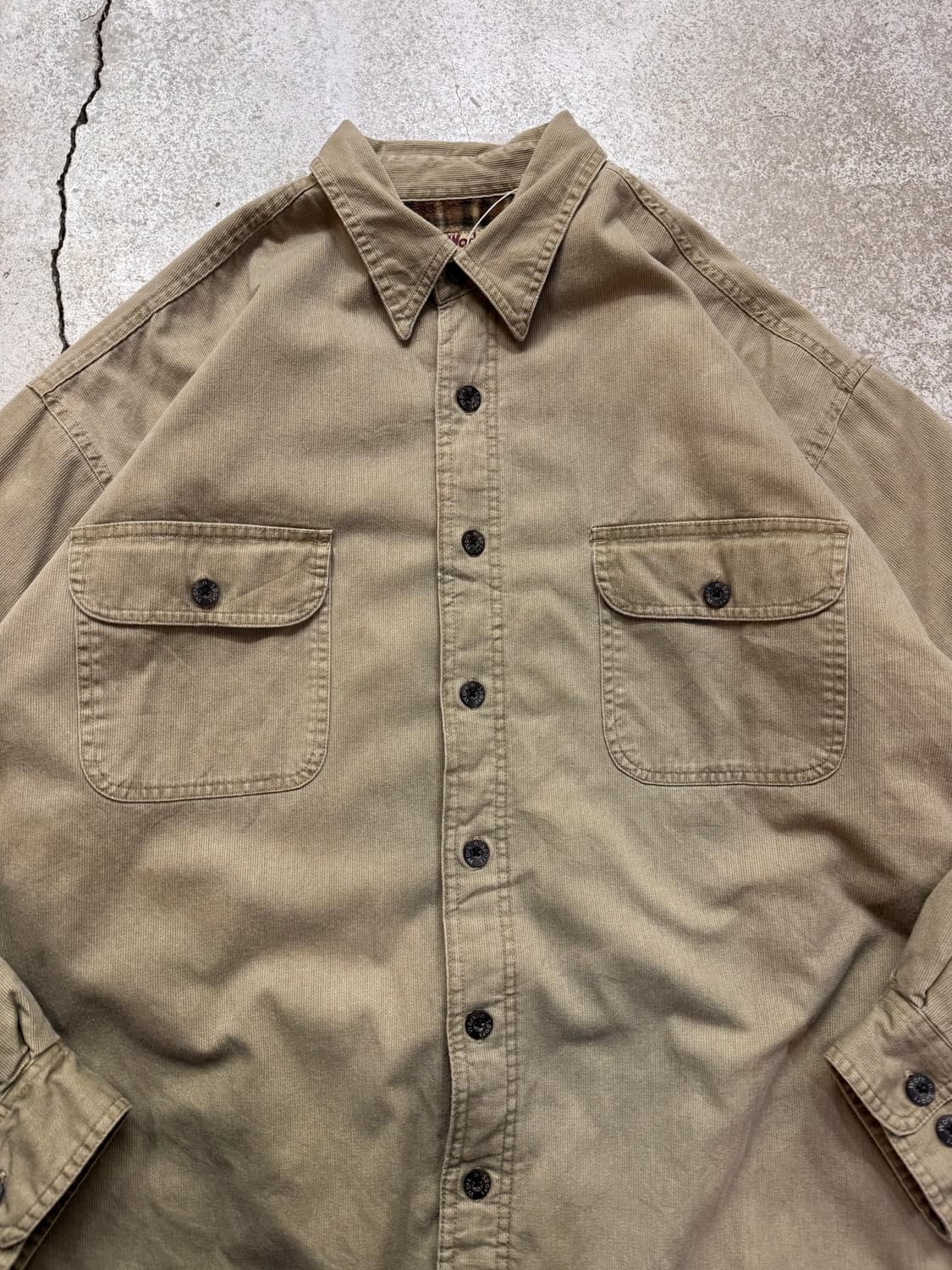 아메리칸빈티지 플리스 라이닝 워크셔츠 상품이미지2