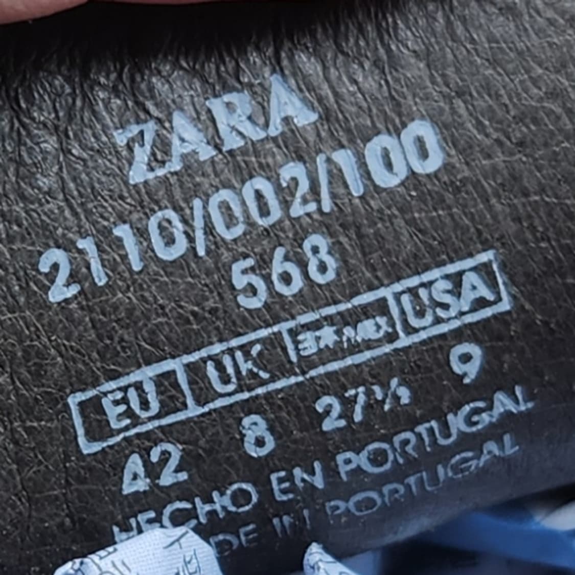 자라 맨 레더 남성로퍼 270 상품이미지6