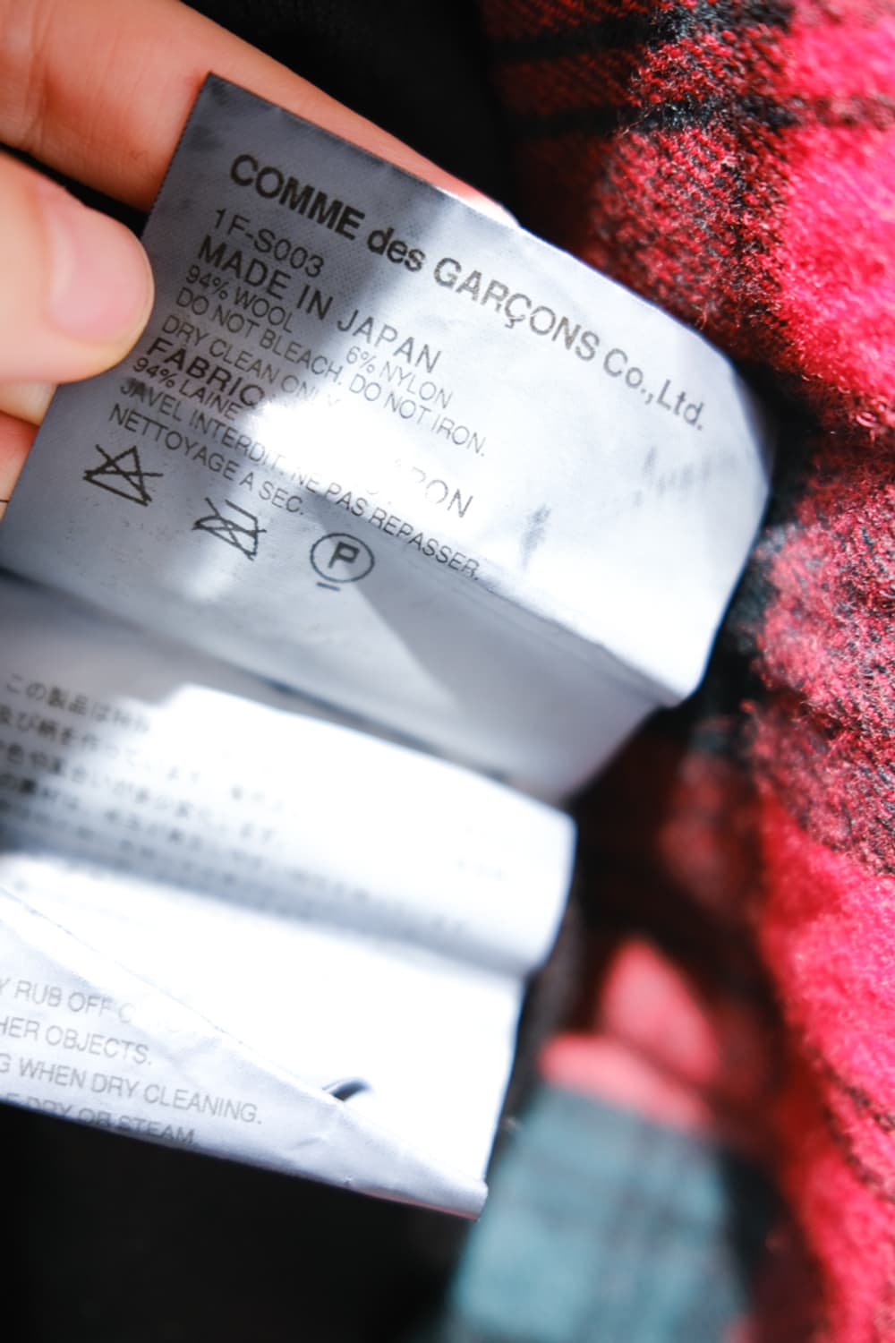 Comme des Garçons BLACK 상품이미지3