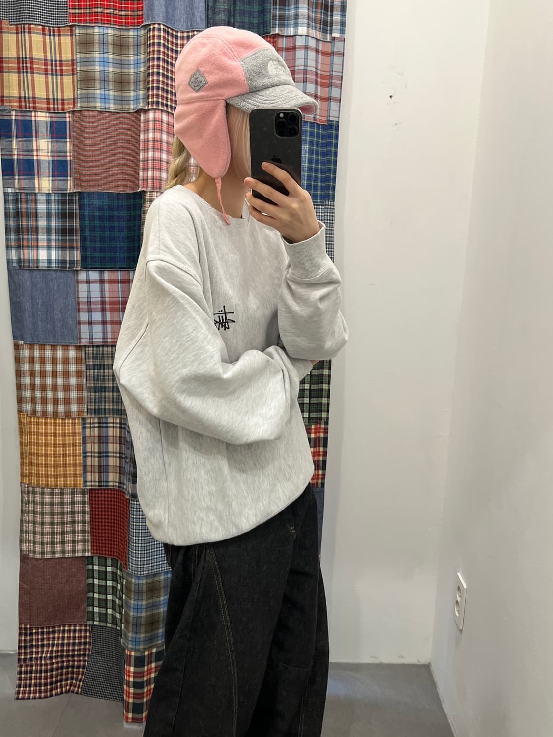 스투시 멜란지 맨투맨  상품이미지1